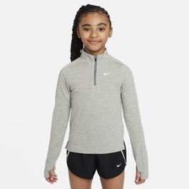 Nike Older Girls DRI FIT Long Sleeve Half Zip