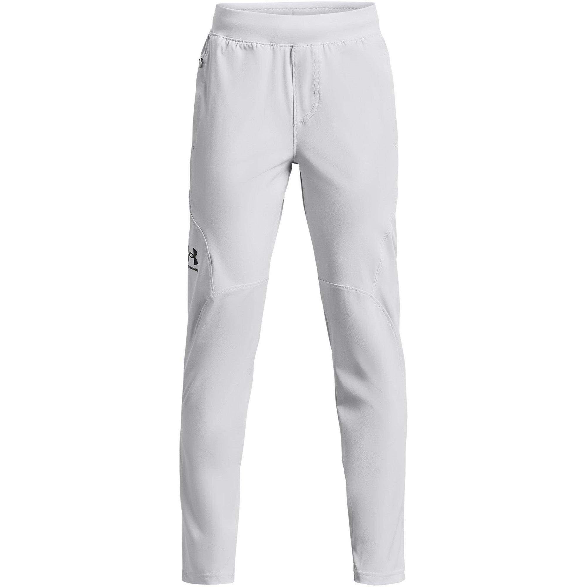 Halo Gray/Black - Under Armour - Unstoppable Tracksuit Bottoms Junior Boys - 1