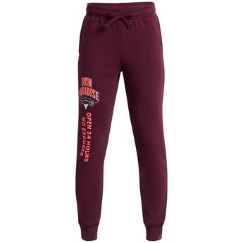 Under Armour Project Rock Rival Tracksuit Bottoms Junior Boys