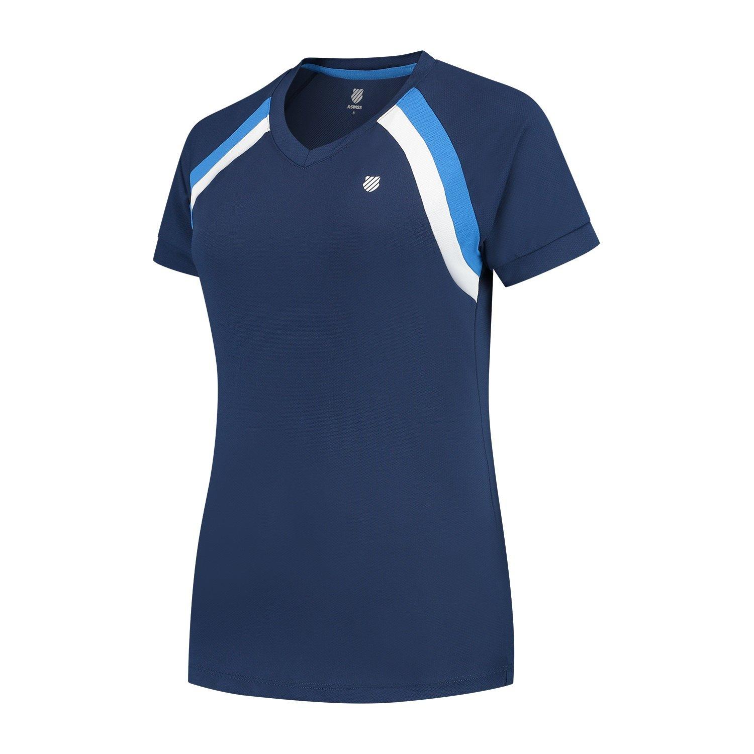 Navy - K Swiss - KS Core Team T-Shirt Juniors