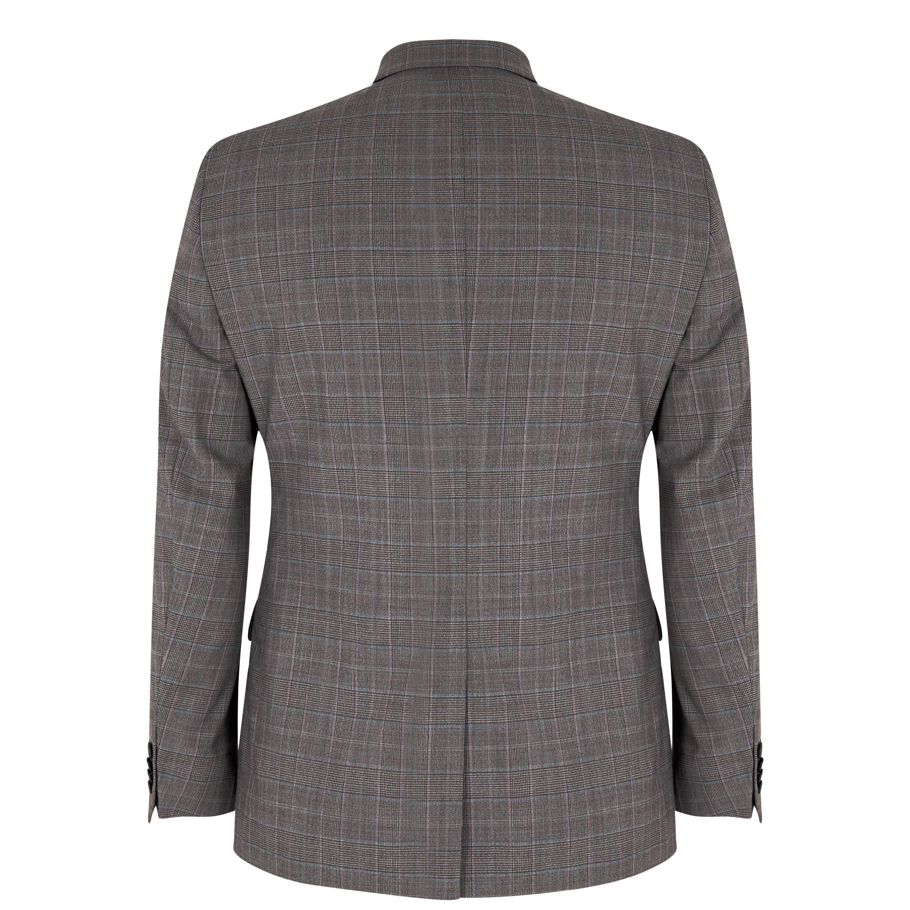 Brown - Without Prejudice - Kilburn Check Suit - 6