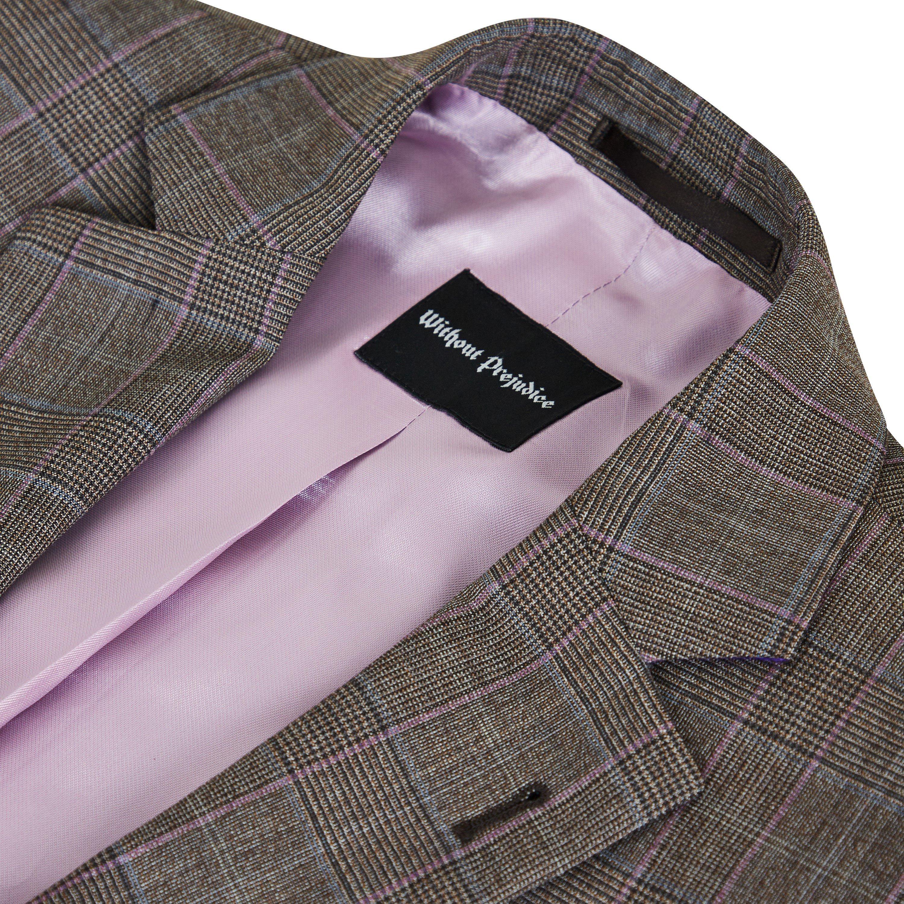 Brown - Without Prejudice - Kilburn Check Suit - 7