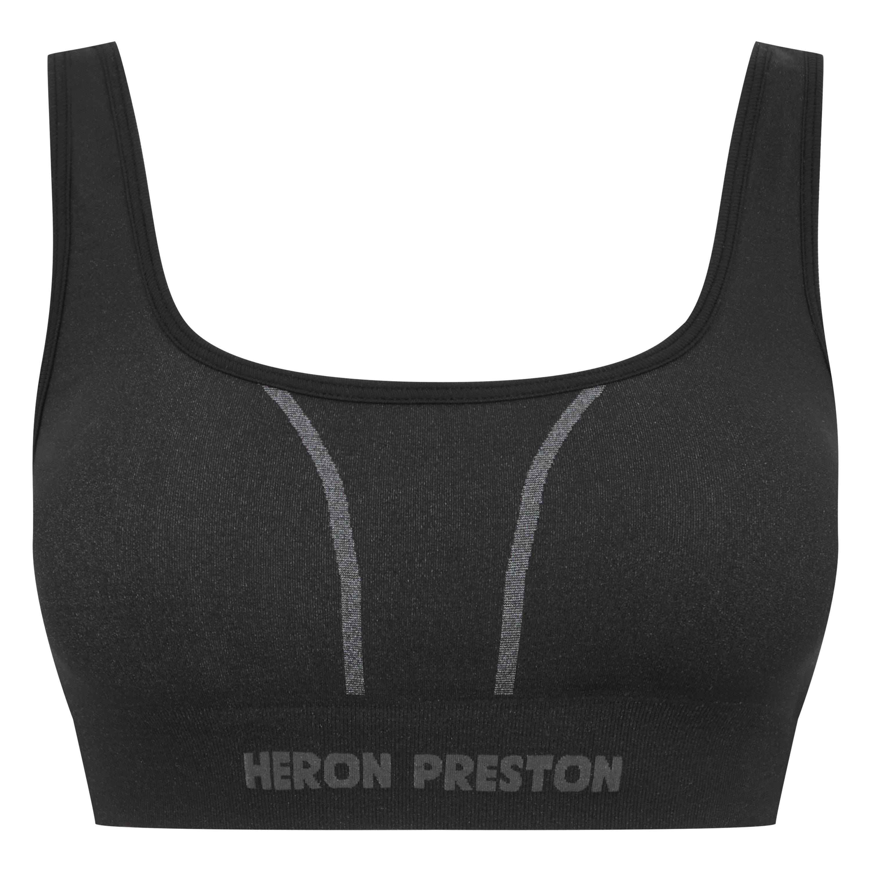 Blk/Blk 1001 - Heron Preston - Active Sports Bra - 5