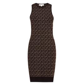 MICHAEL Michael Kors Monogram Tank Midi Dress