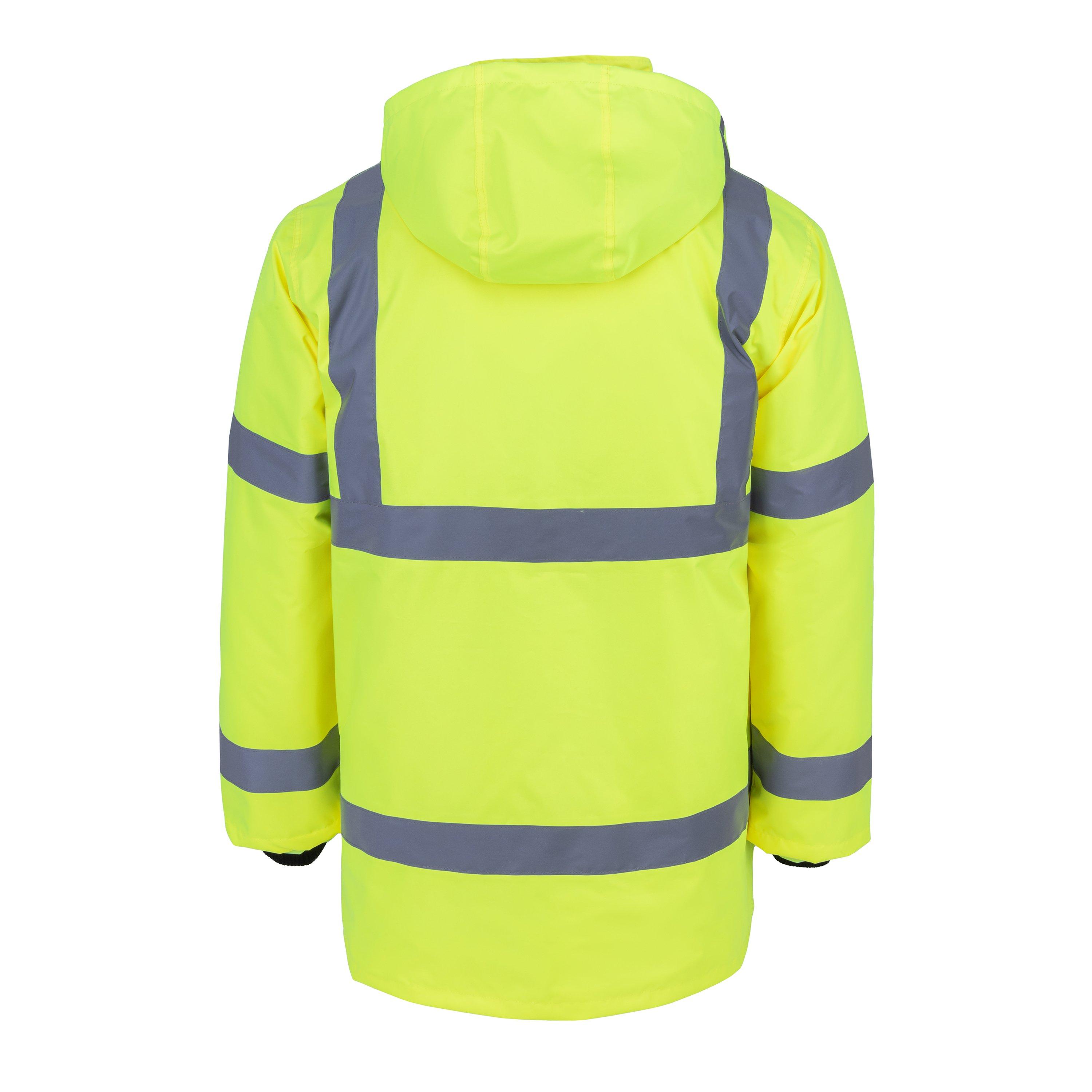 Gelb - Dunlop - Hi Vis Parka Mens - 2