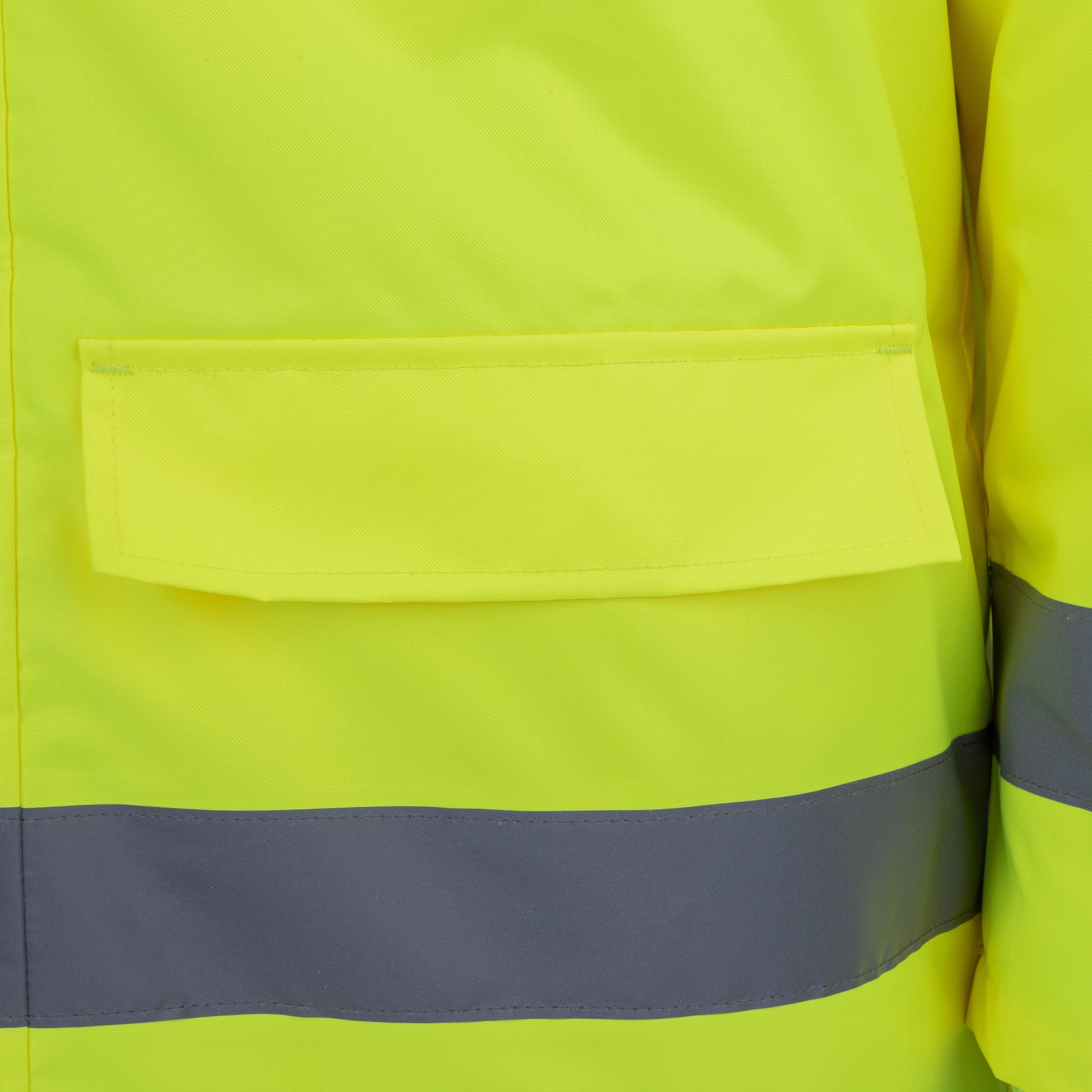 Gelb - Dunlop - Hi Vis Parka Mens - 5