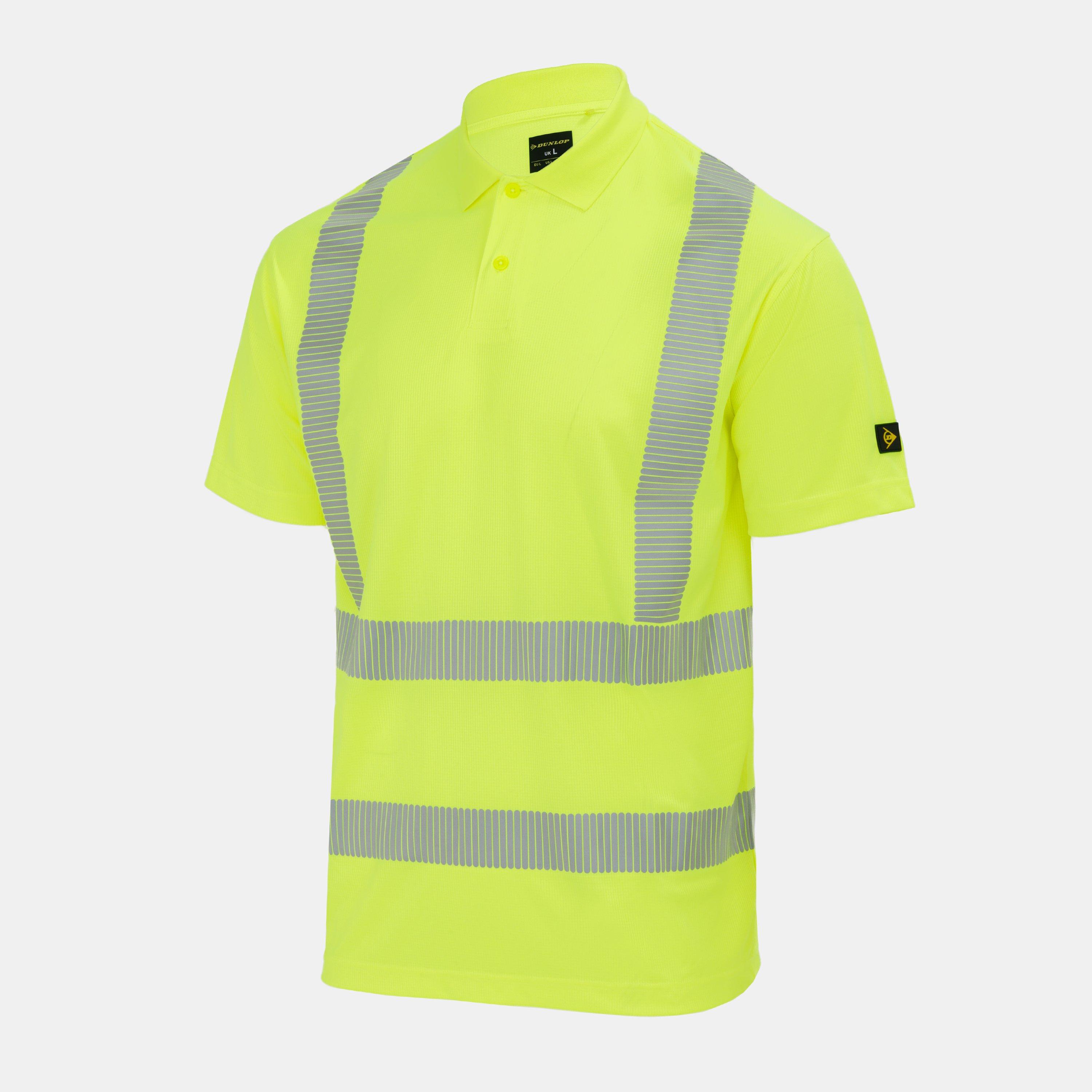 Giallo - Dunlop - Dunlop Hi Vis Polo Sn00 - 3