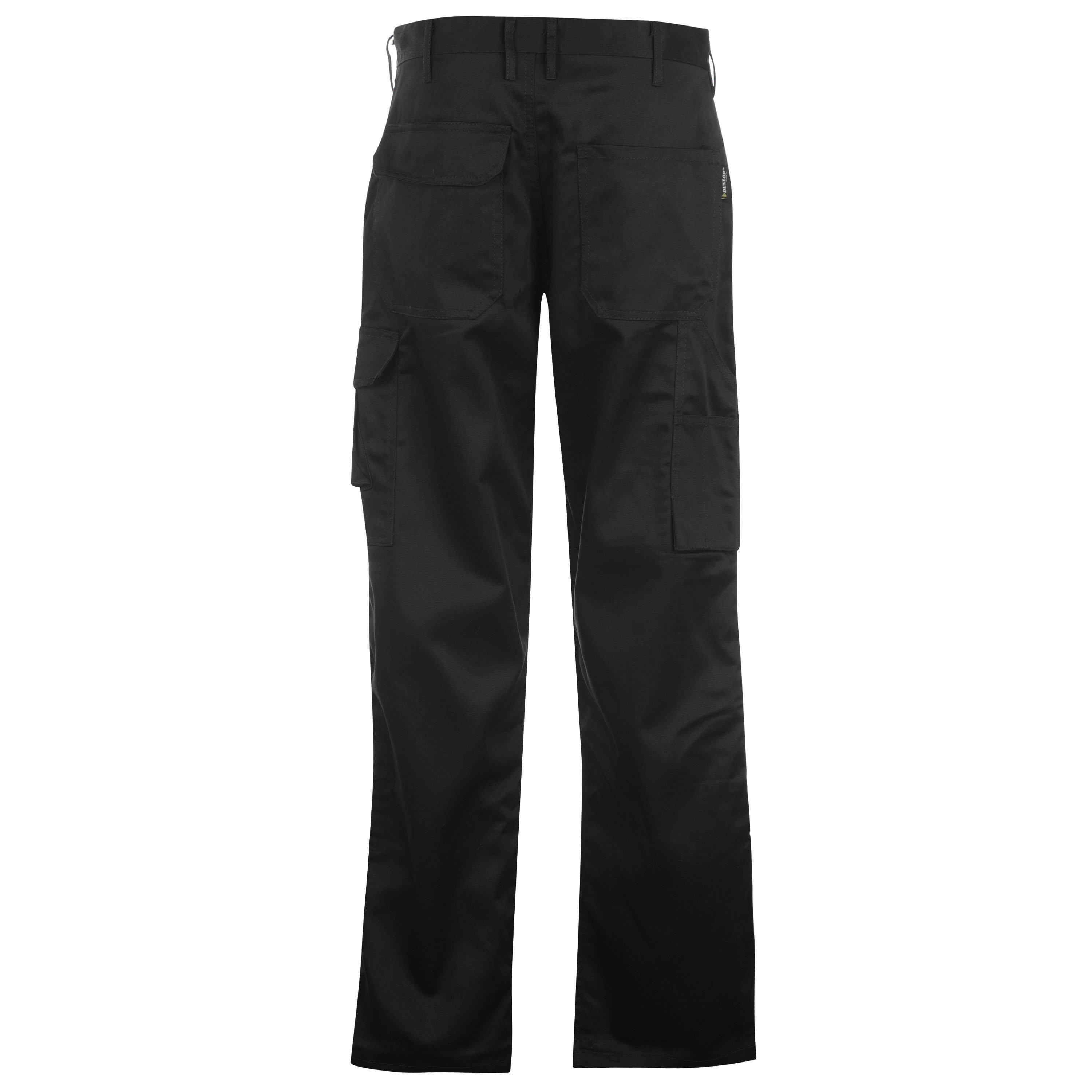 Black - Dunlop - Work Trousers Mens - 7