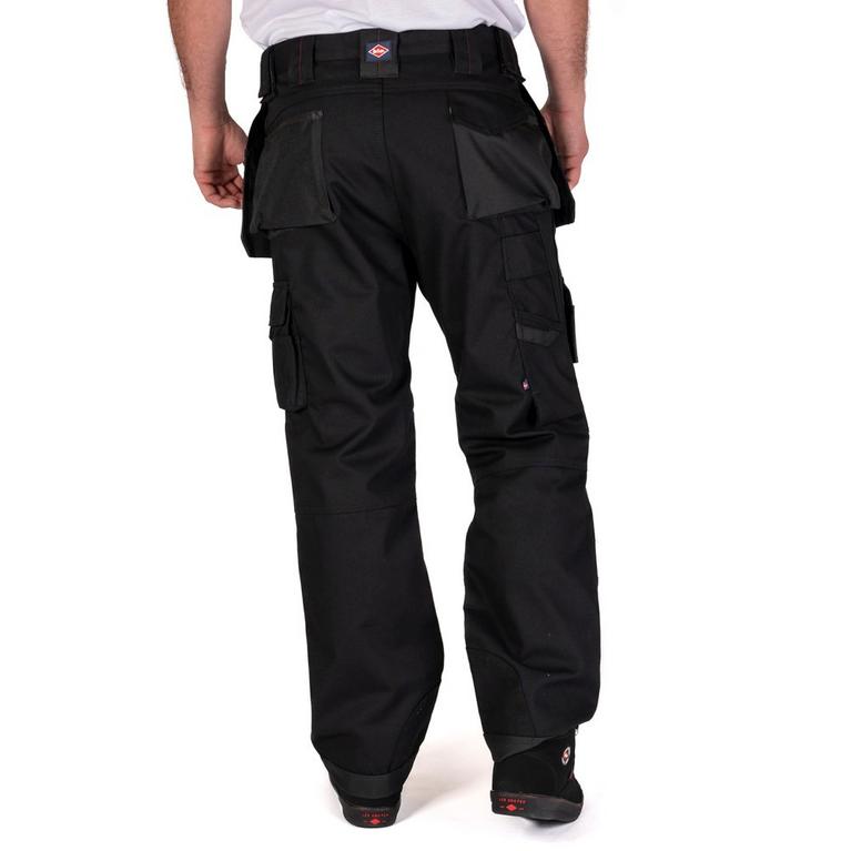 Noir - Lee Cooper - LeeCooper Workwear Holster Pocket Trouser Mens - 3