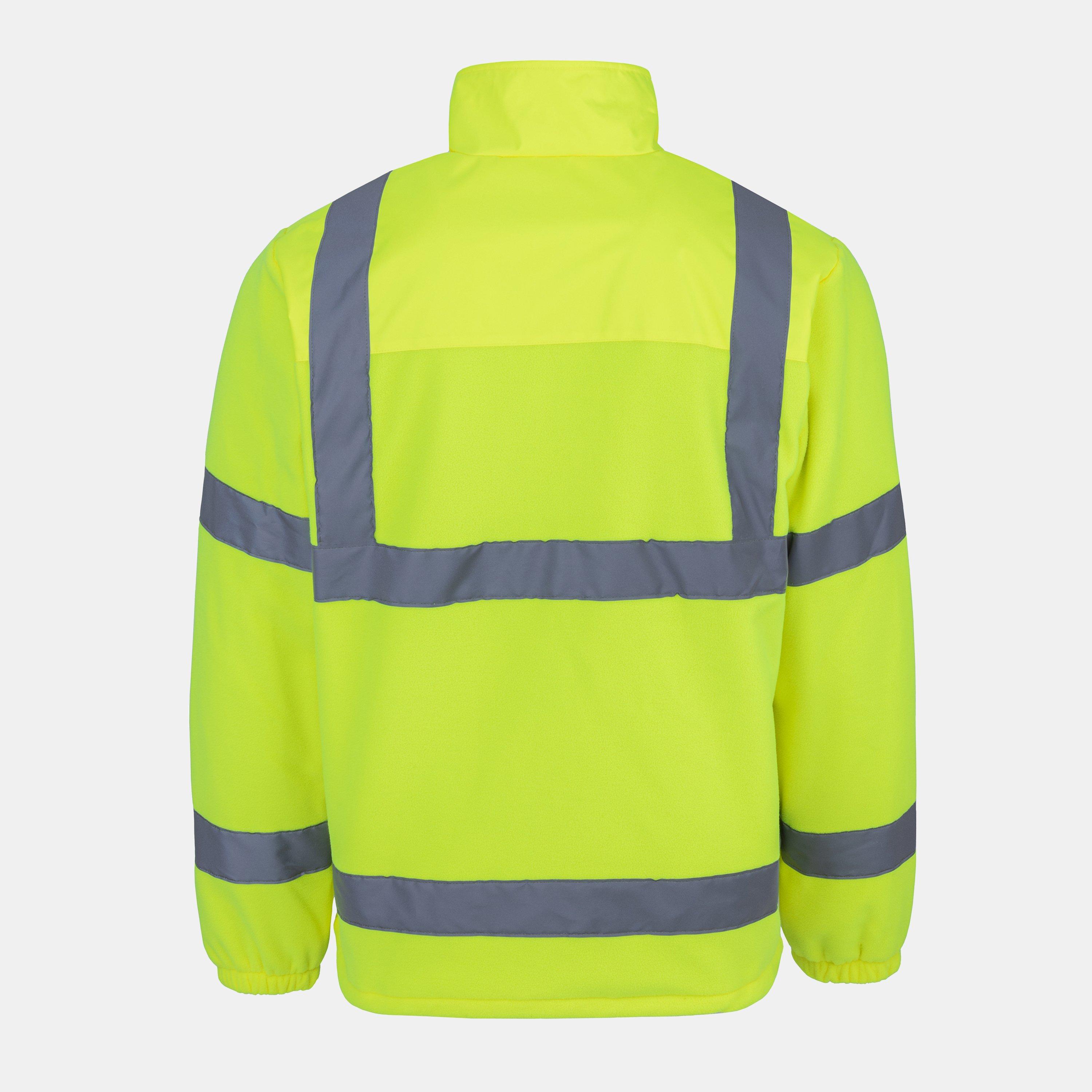 Gelb - Dunlop - Hi Vis Fleece Jacket Mens - 2