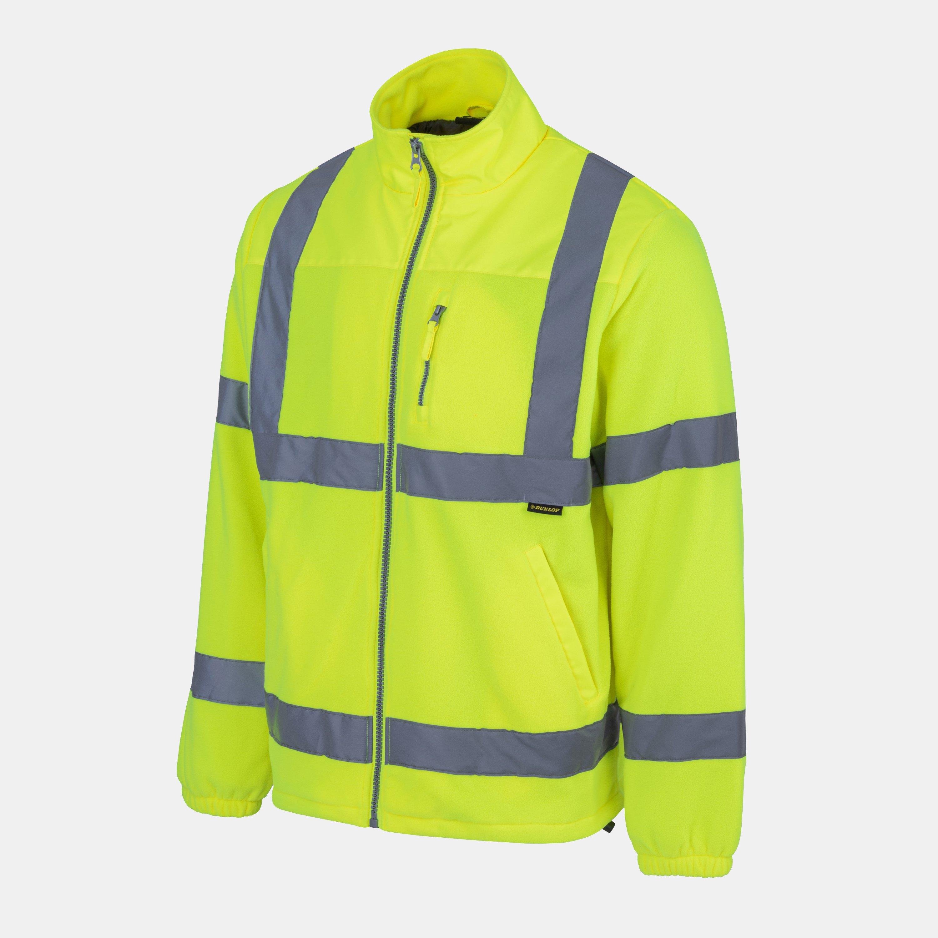 Gelb - Dunlop - Hi Vis Fleece Jacket Mens - 9
