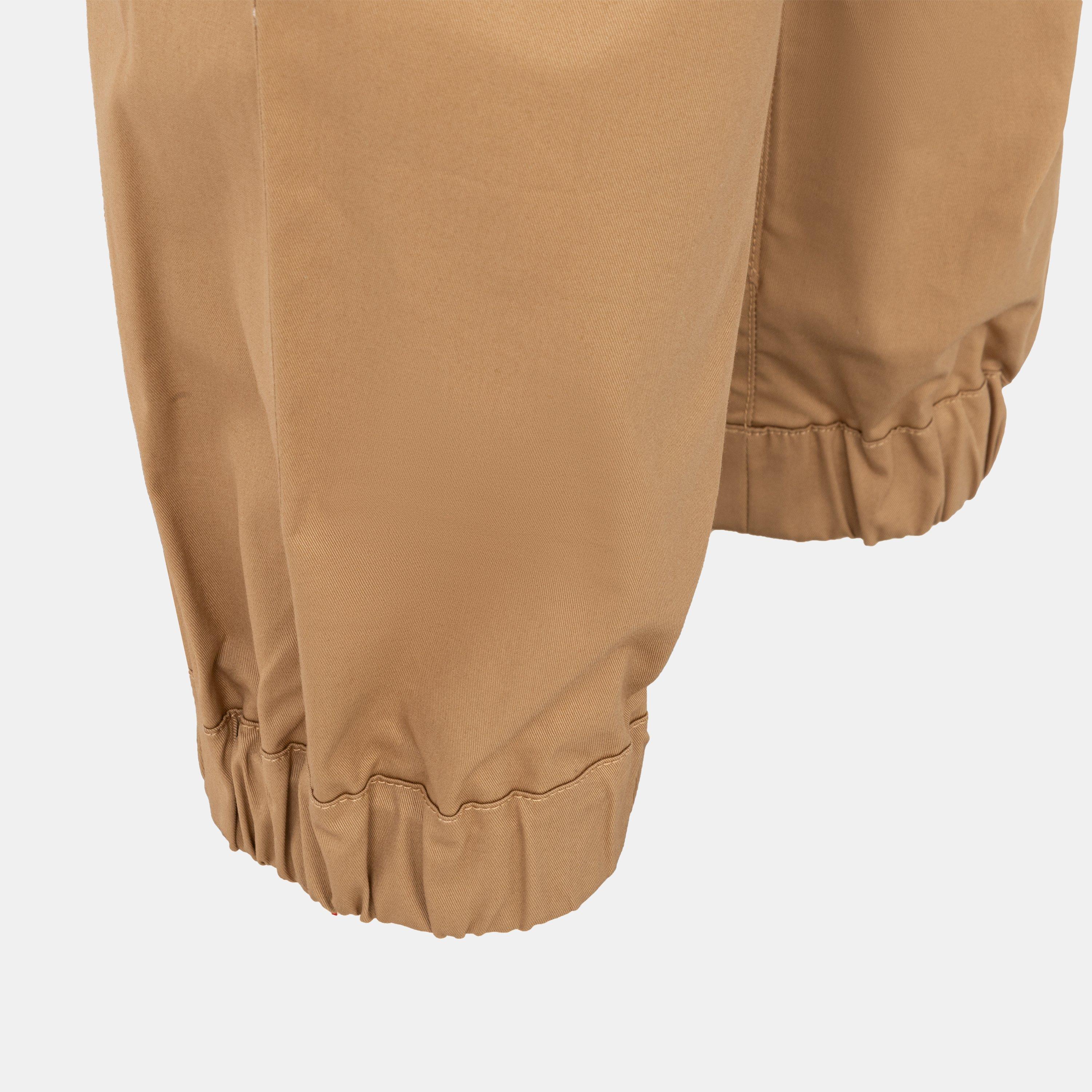 Beige - Dunlop - Elasticated Cuff Work Trousers Mens - 5