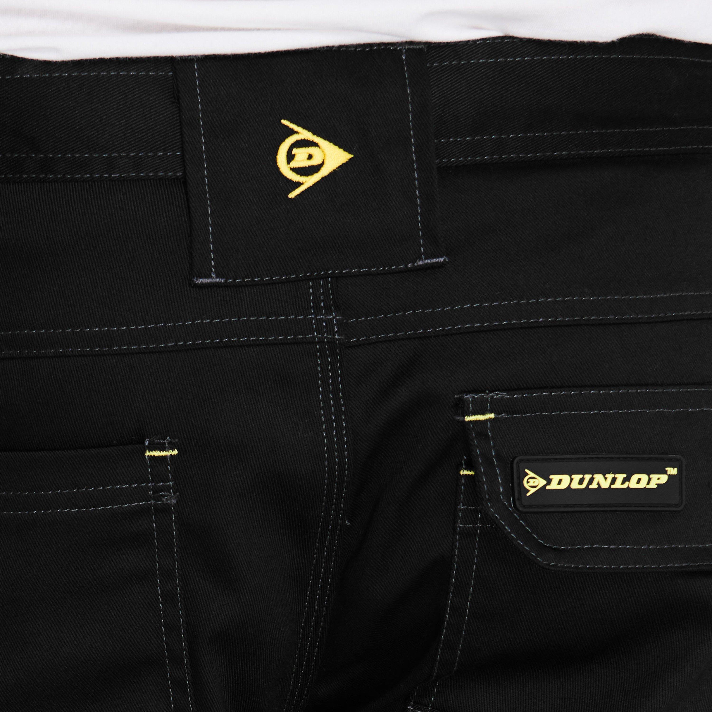 Zwart - Dunlop - On-Site Shorts Mens - 5