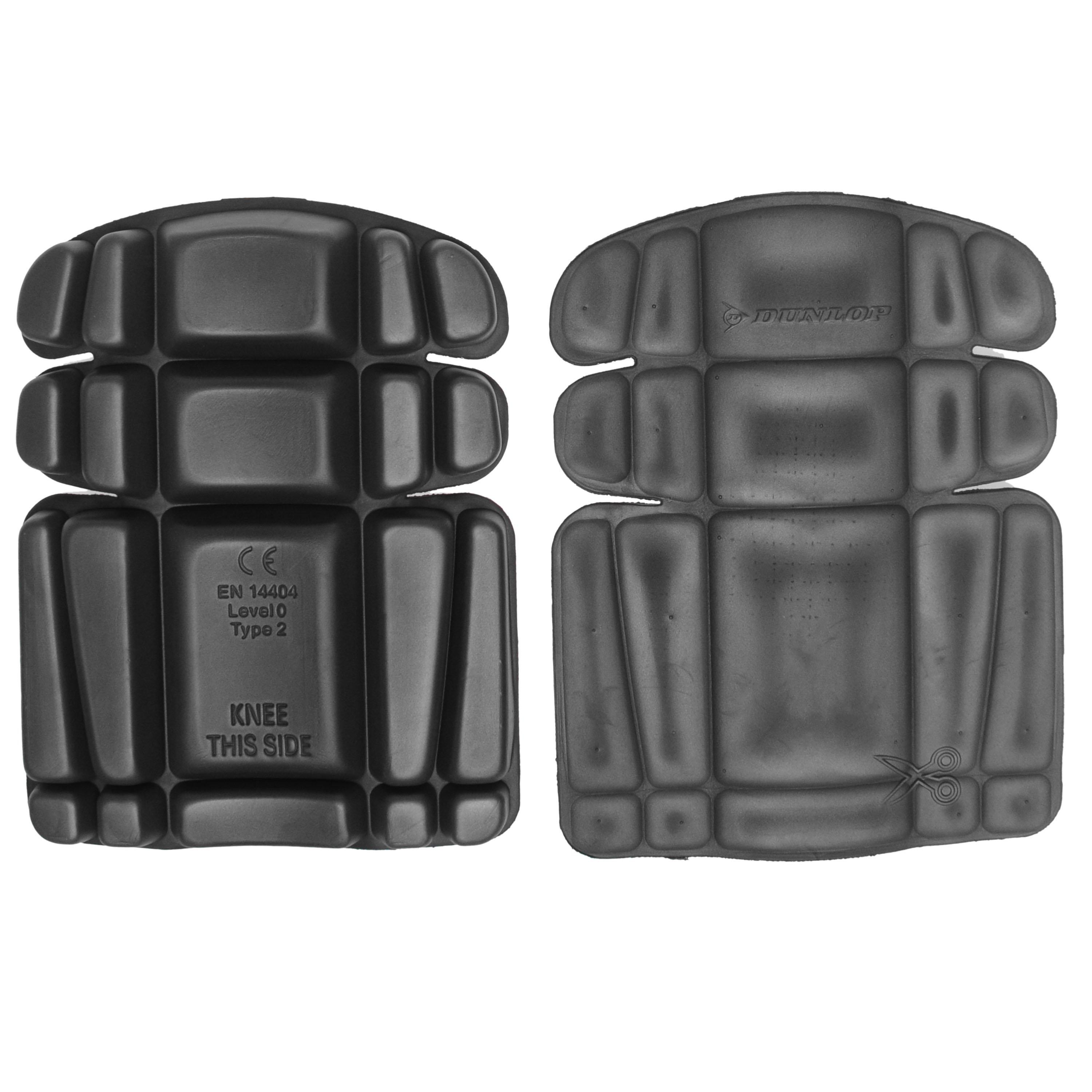 Grey - Dunlop - Work Trouser Knee Pads - 1