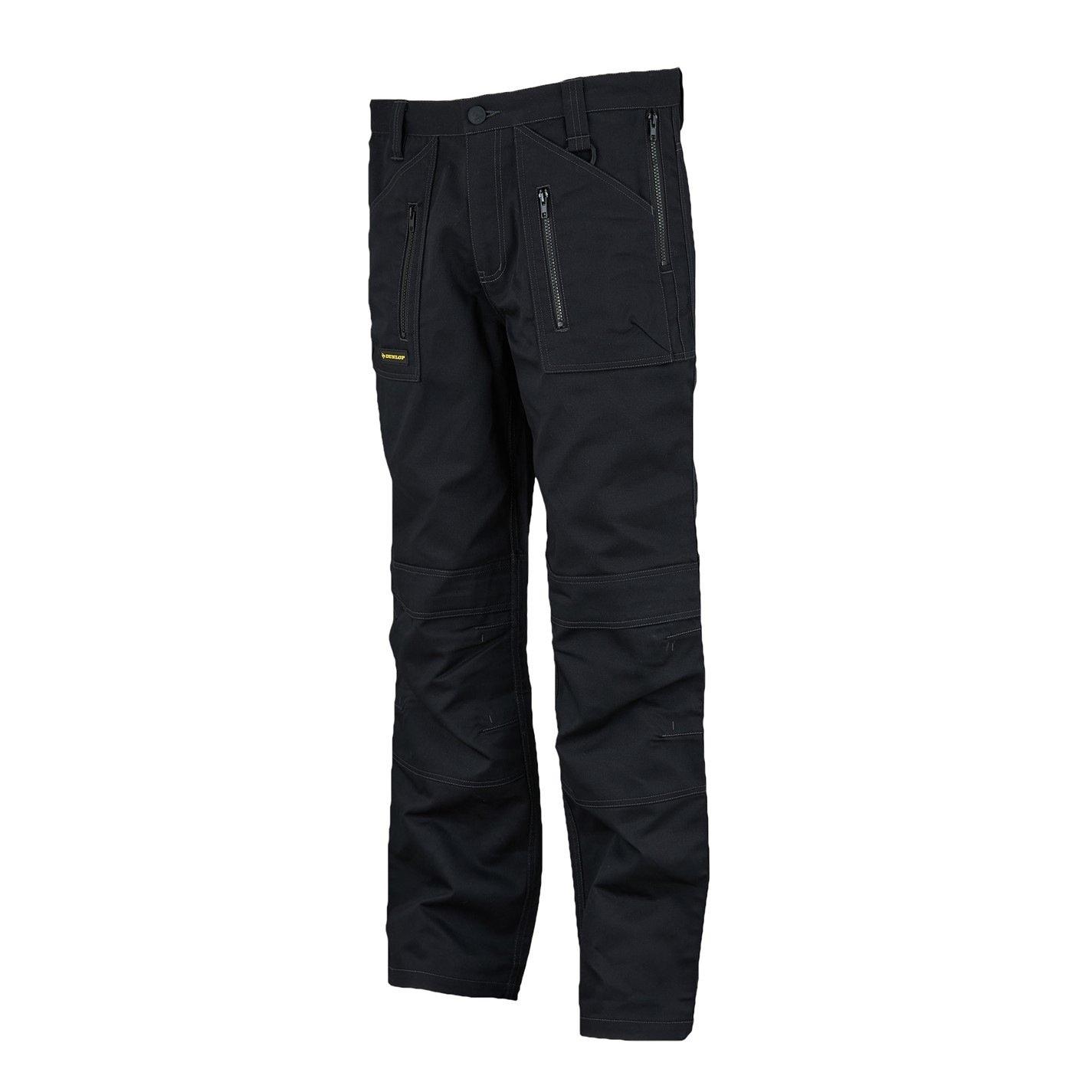 Black - Dunlop - Dispatch Work Trousers Mens - 1