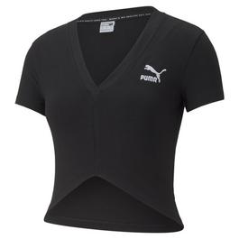 Puma Sportstyle Classic V T Shirt Womens