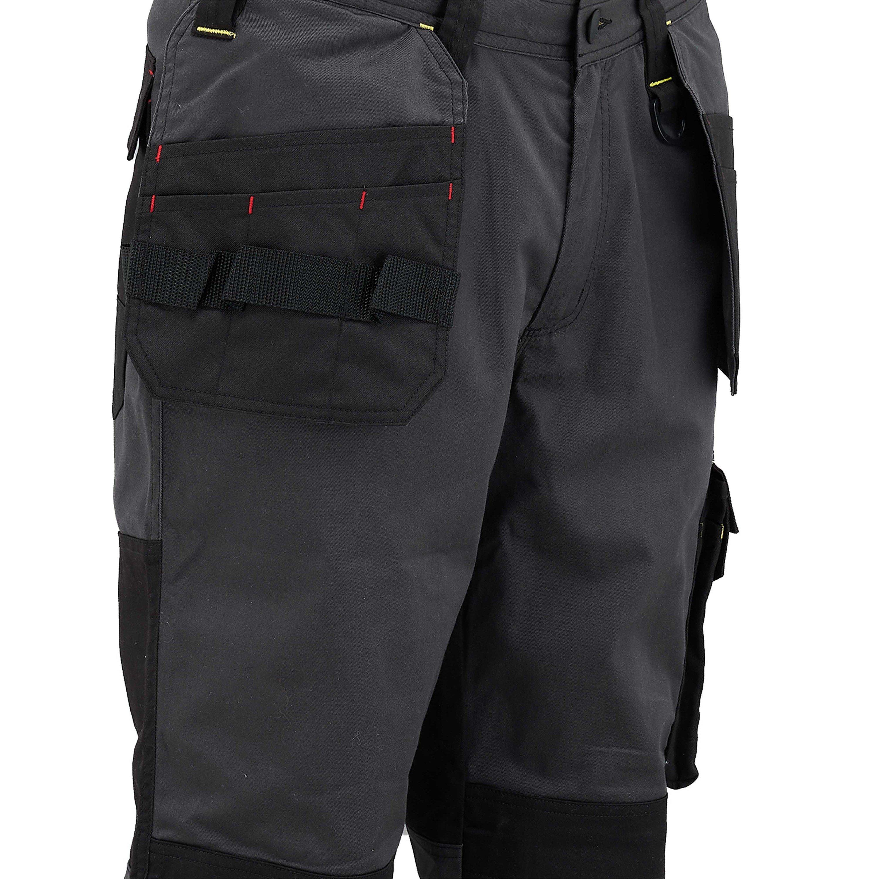 Charcoal/Black - Dunlop - On Site Winter Lined Workwear Trousers - 4