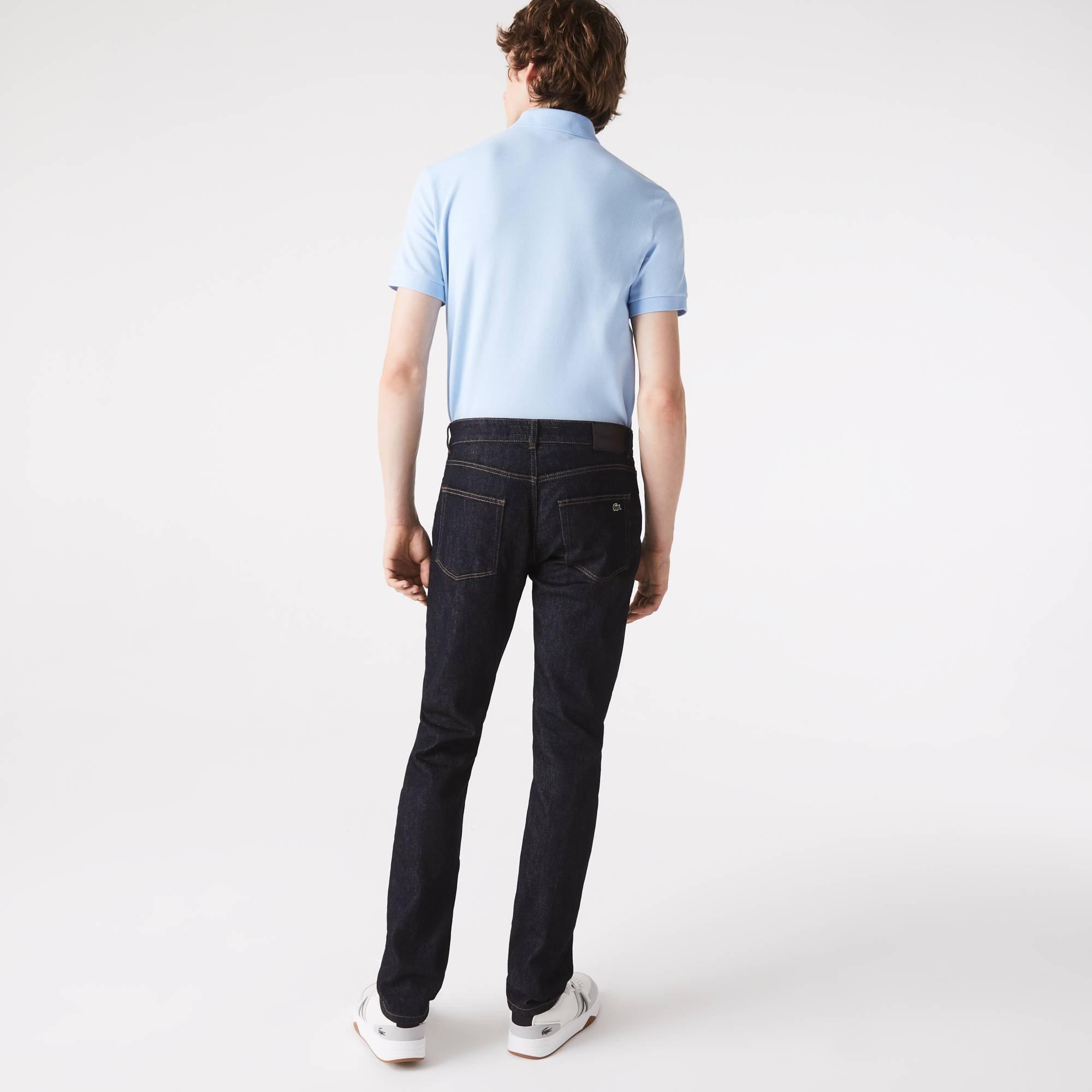 Blau - Lacoste - Slim Fit Jeans - 3