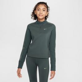 Nike Nike Pro Girls' Therma-FIT Long-Sleeve 1/2-Zip Training Top