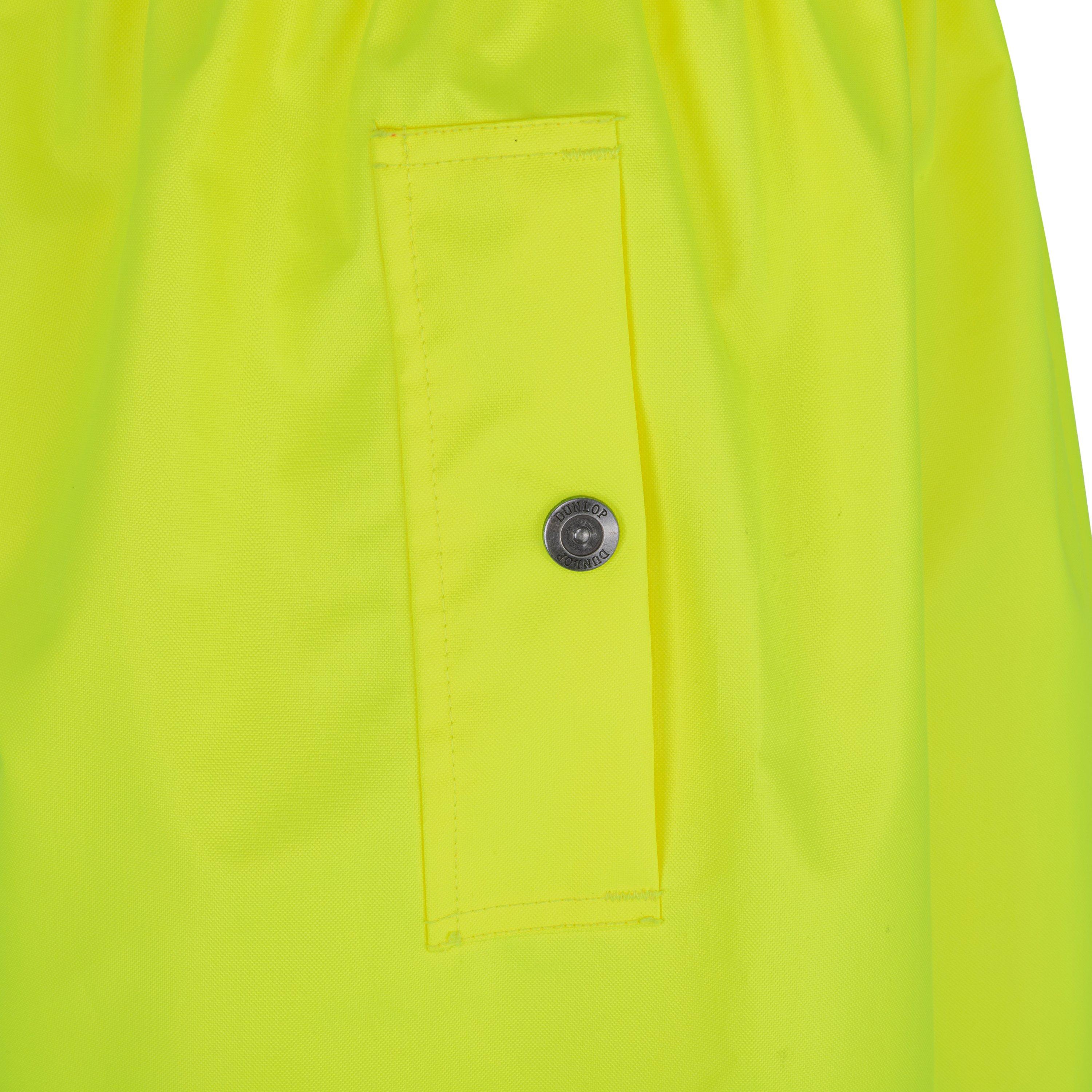 Yellow - Dunlop - Hi Vis Waterproof Work Pants Mens - 10
