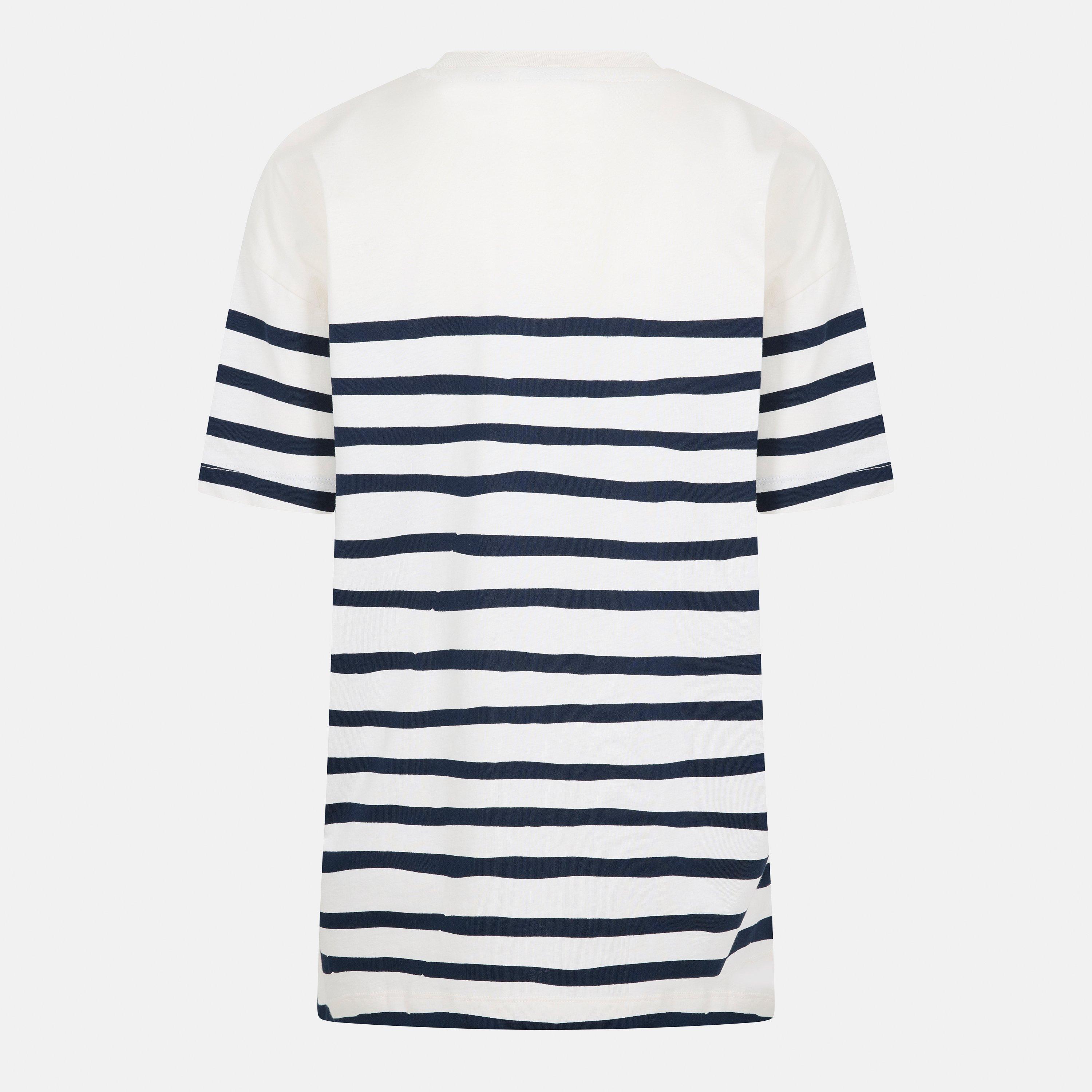 Pillow White/ D - Lyle and Scott - Women's C Breton Long-Sleeve T-Shirt - 2