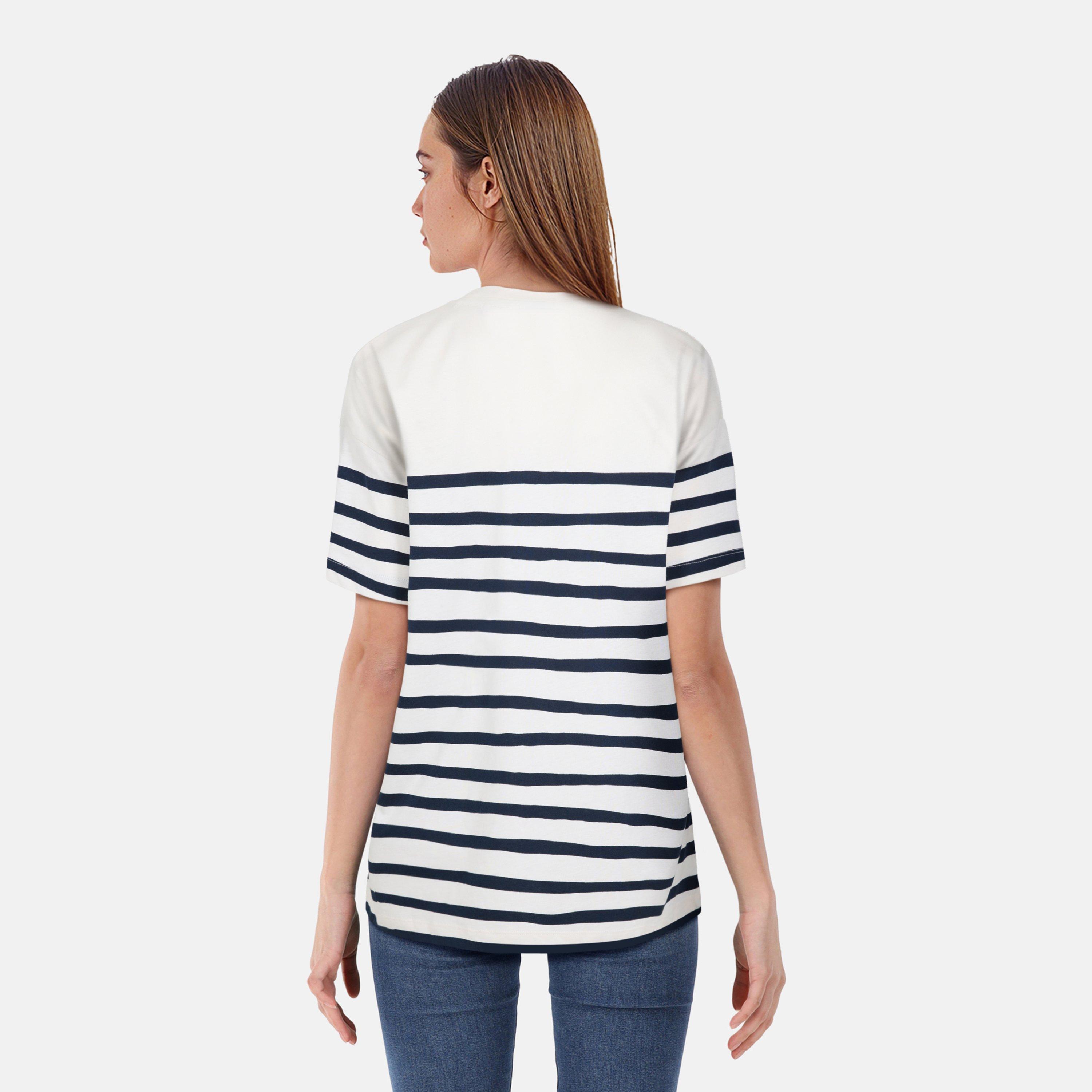 Pillow White/ D - Lyle and Scott - Women's C Breton Long-Sleeve T-Shirt - 4