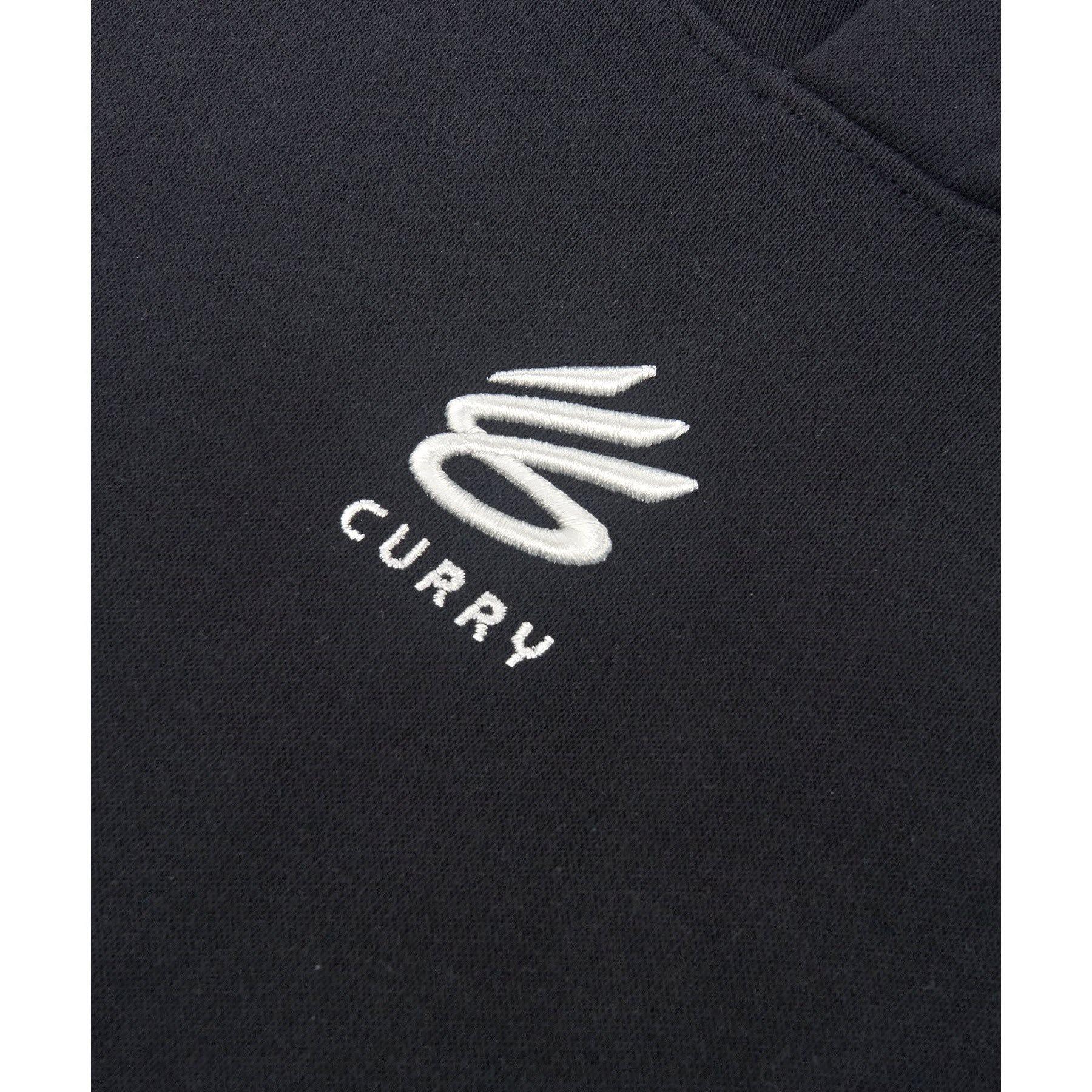 Black/White - Under Armour - Curry Splash Hoodie Adults - 8