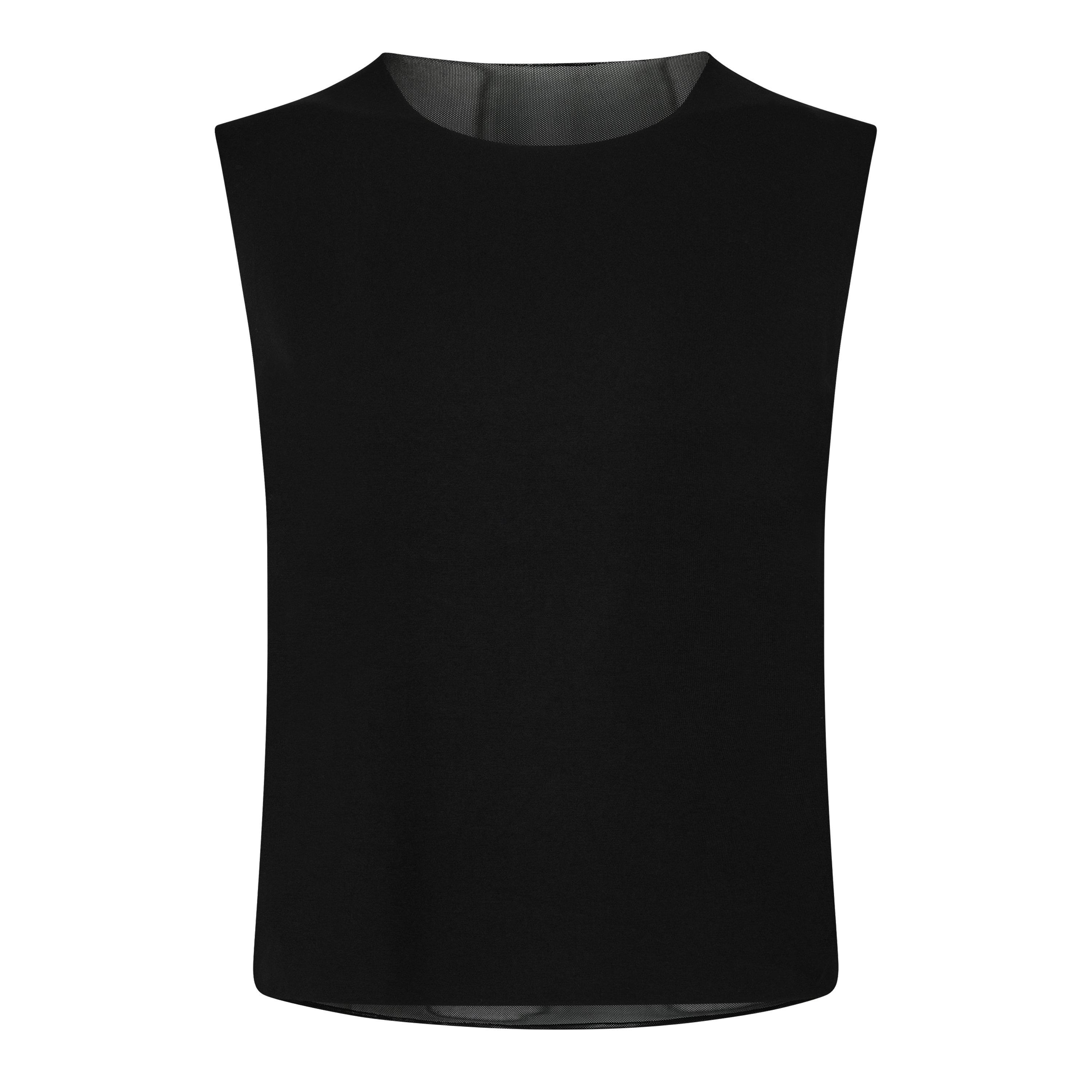 Black - Jaded London - Diamante Vest - 5