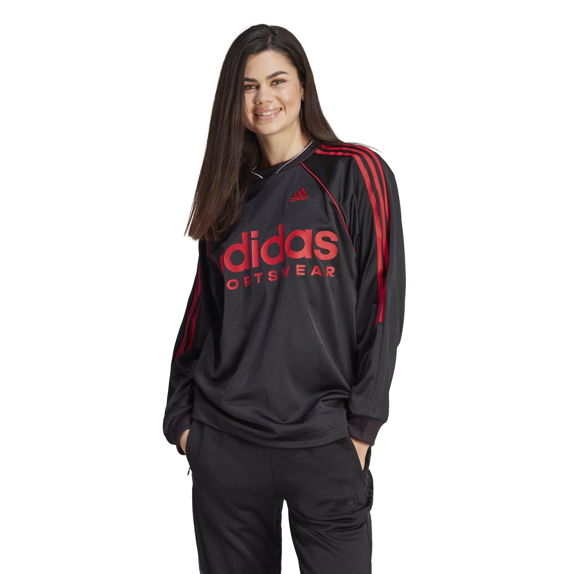 Schwarz - adidas - Jacquard Long-Sleeve Jersey Womens - 2