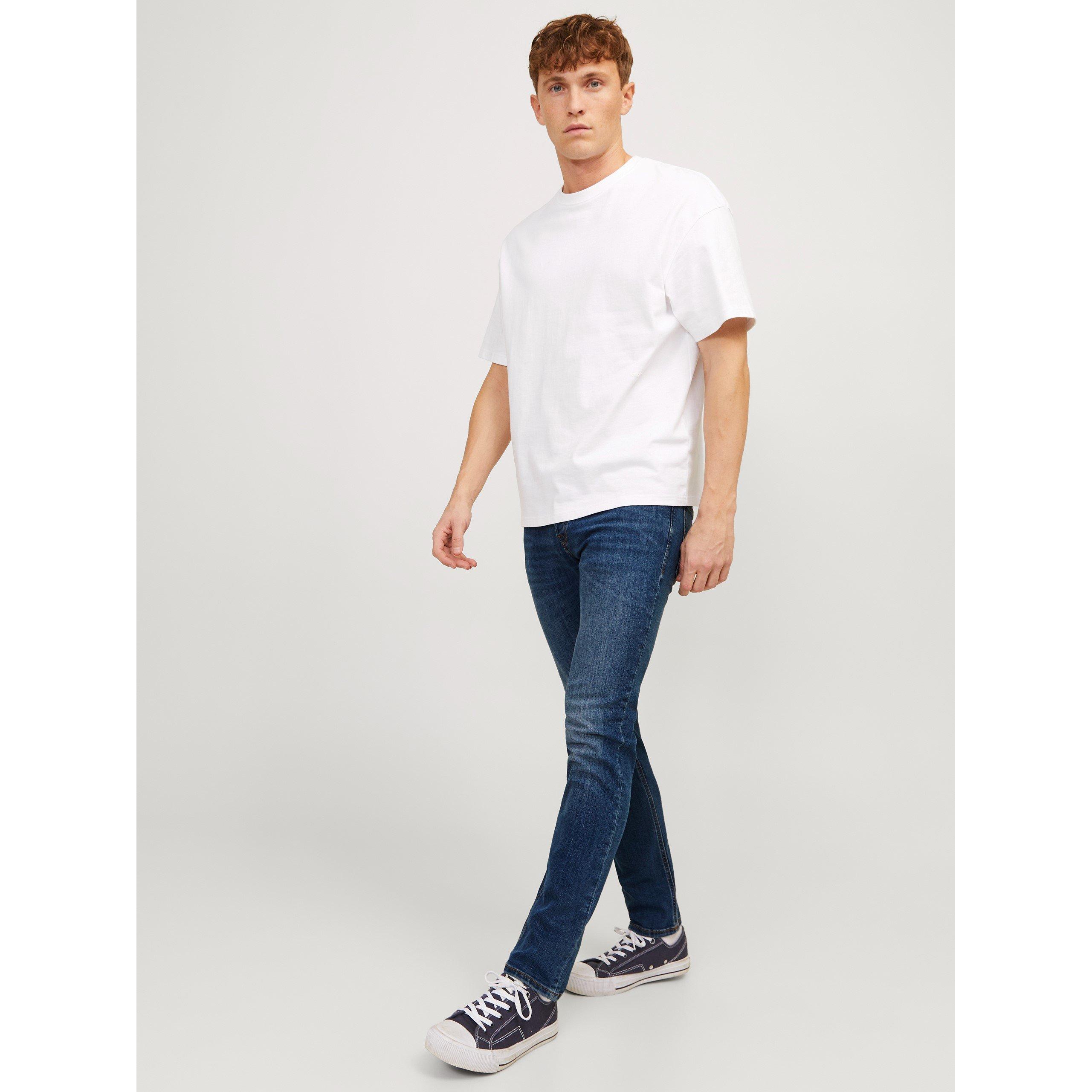Blå Denim - Jack and Jones - Tim 782 Jean - 3