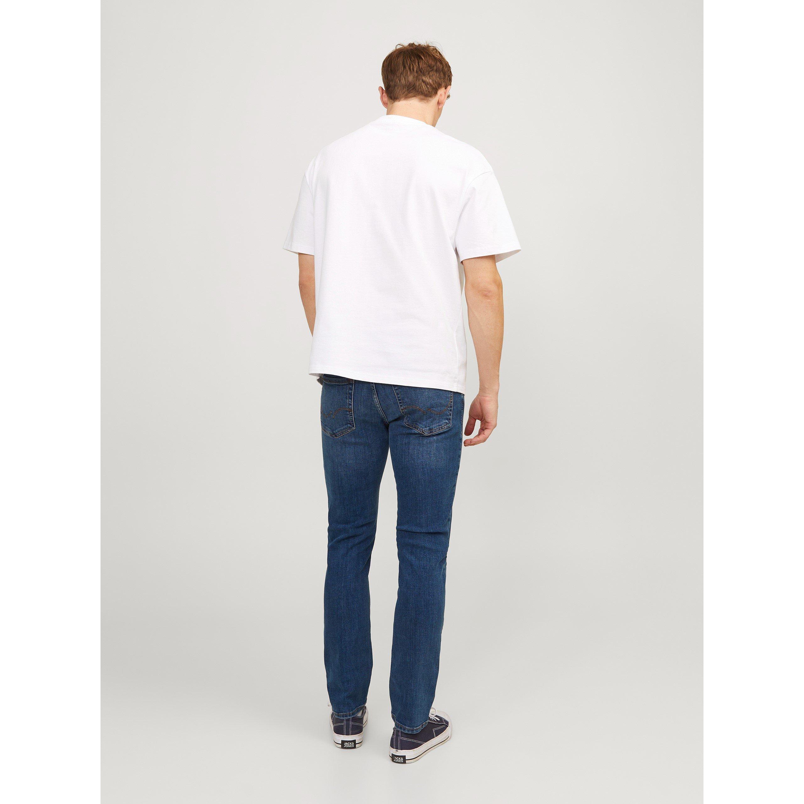 Blå Denim - Jack and Jones - Tim 782 Jean - 4