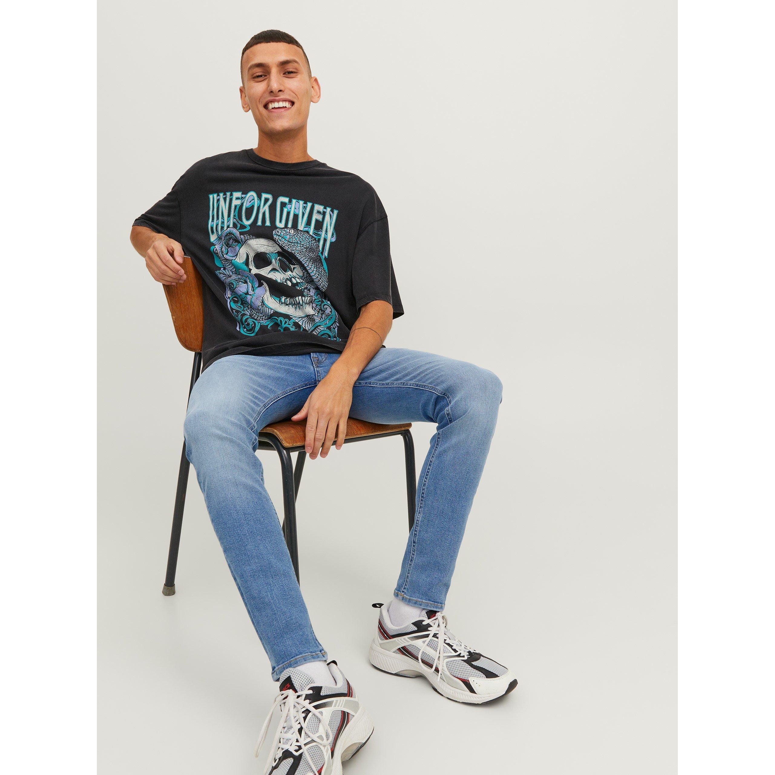 Denim Blu - Jack and Jones - Liam 770 Jean - 6