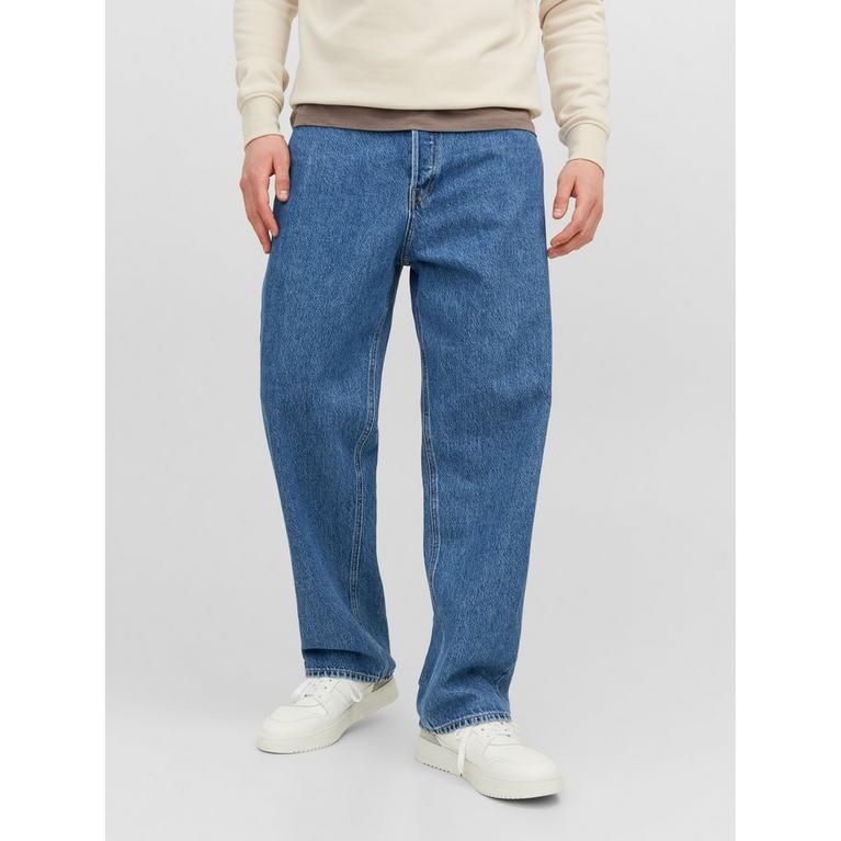 Denim bleu - ASOS 4505 Curve Højtaljede leggings med paneler med klare mikroprikker - Chiara Ferragni contrast-trim jeans - 1