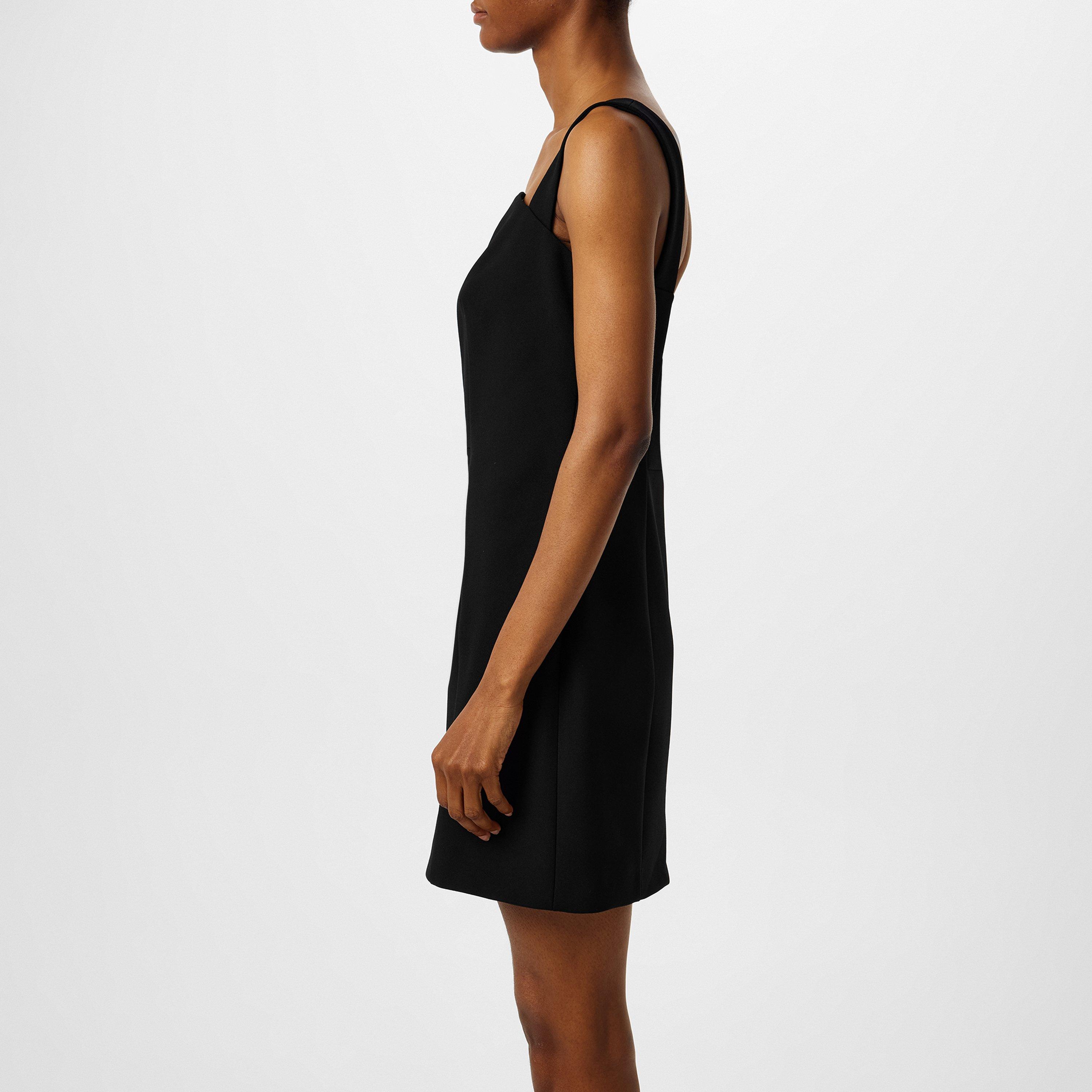 Black - GIVENCHY - V-Collar Mini Dress - 2