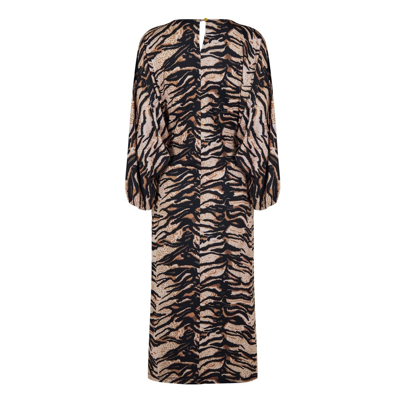 Brown Zebra - Biba - Biba Jersey Midi Dress - 5