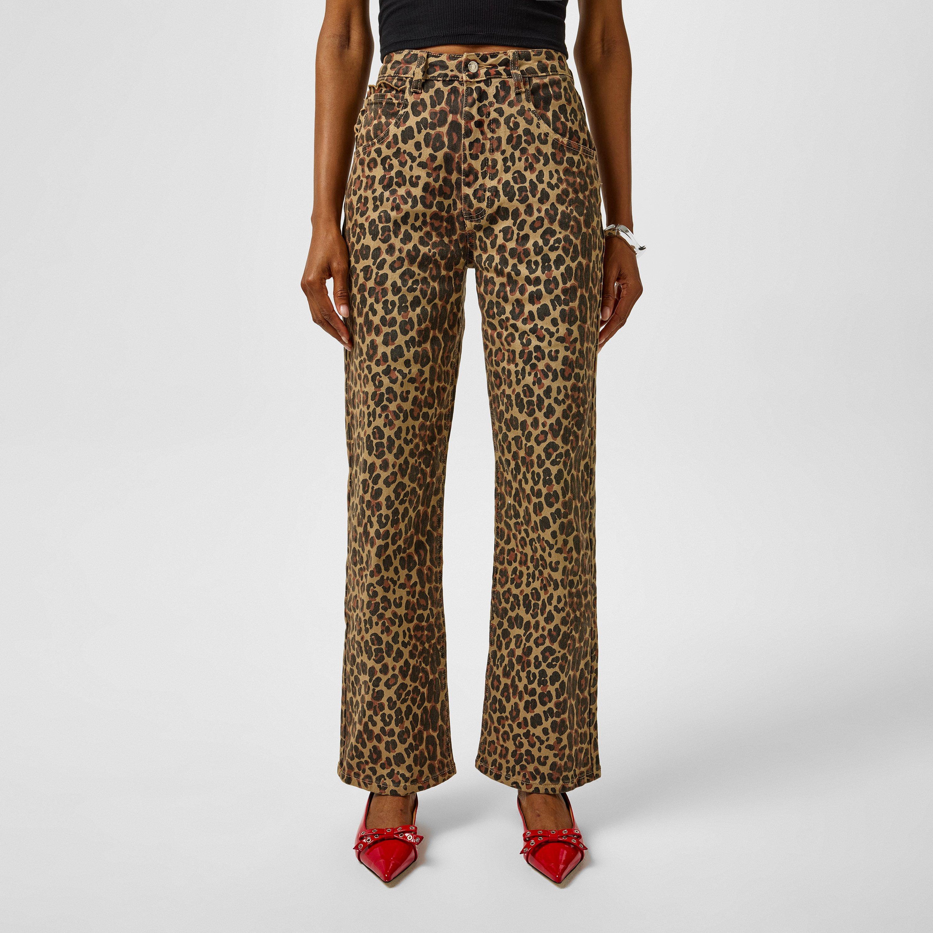 Leopard - Never Fully Dressed - Leopard Lucia Scallop Detail Jeans - 3