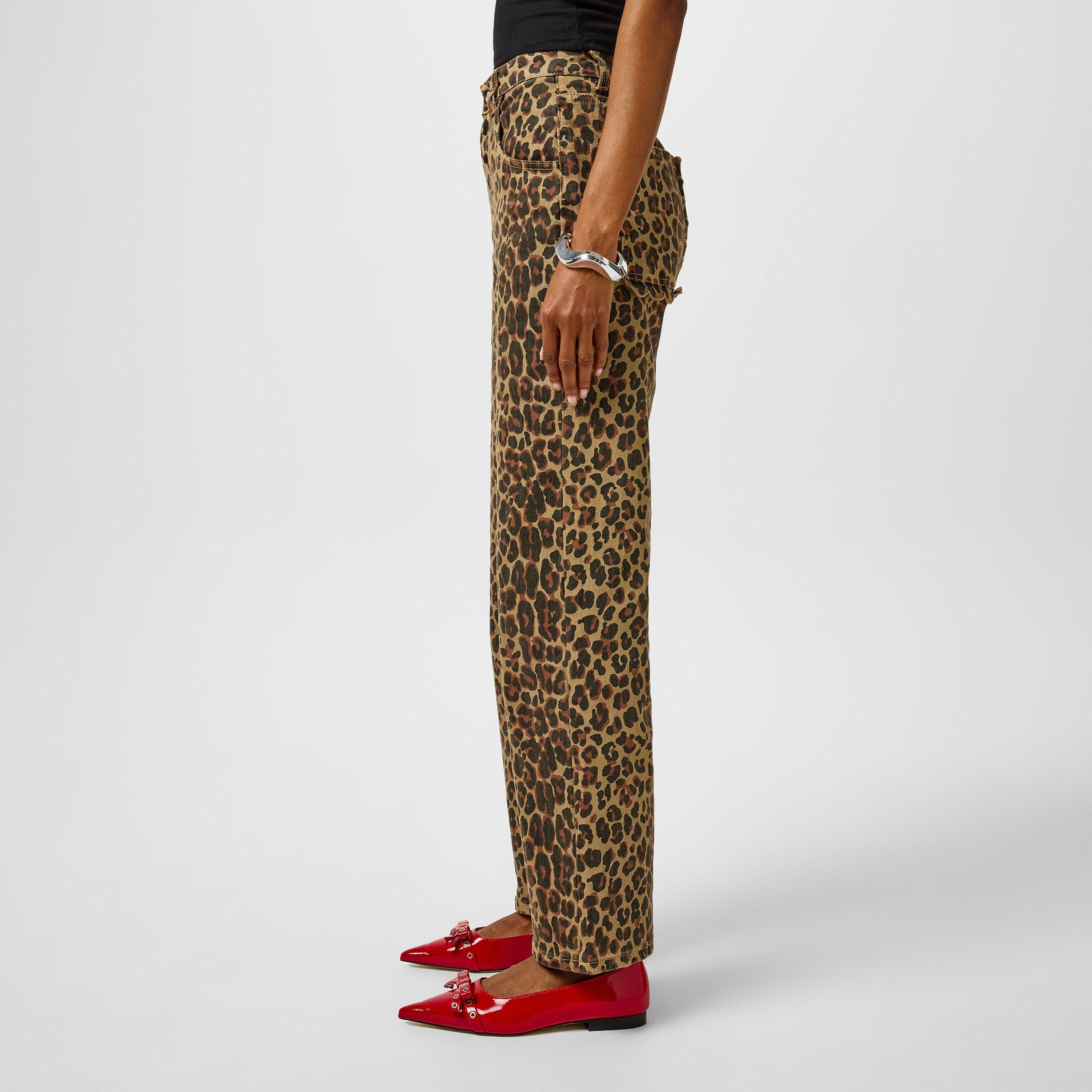 Leopard - Never Fully Dressed - Leopard Lucia Scallop Detail Jeans - 5