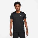 Noir/Blanc - Nike - Dri-Fit Advantage Polo Shirt Mens - 1