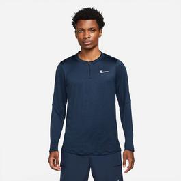 Nike type Court Dri-FIT Advantage Men's Half-Zip Tennis Top