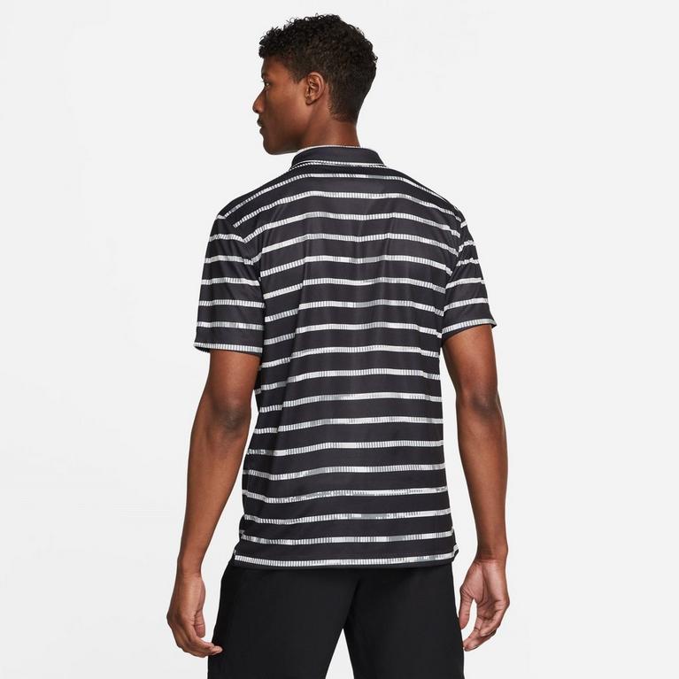 Schwarz/Weiß - Nike - Dri-Fit Polo Shirt Mens - 2