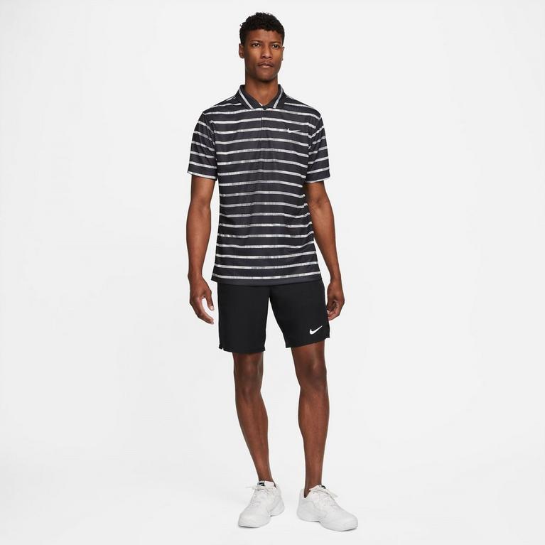 Schwarz/Weiß - Nike - Dri-Fit Polo Shirt Mens - 4