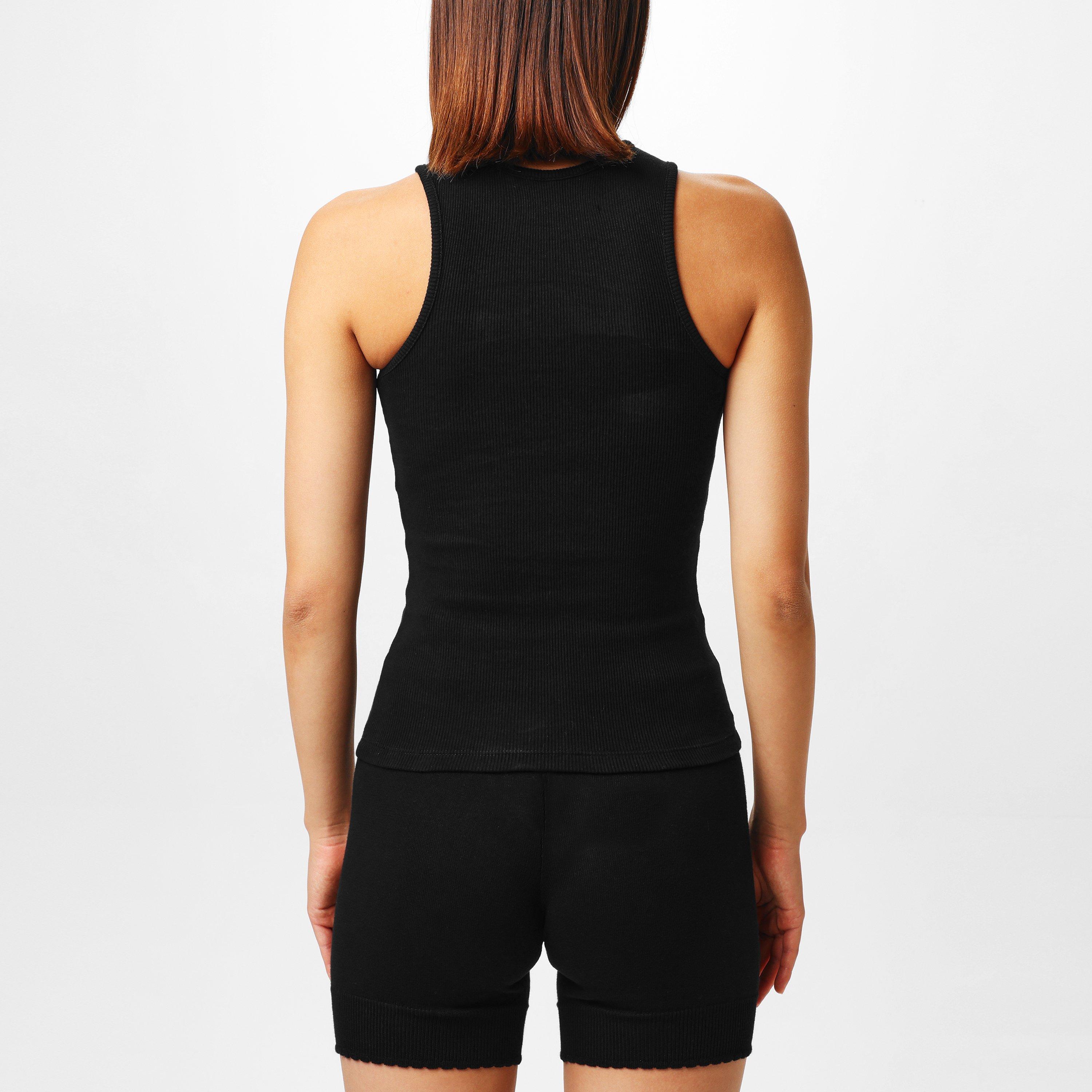 Black - Vivienne Westwood - Women's Logo Cotton 90s Vest - 3