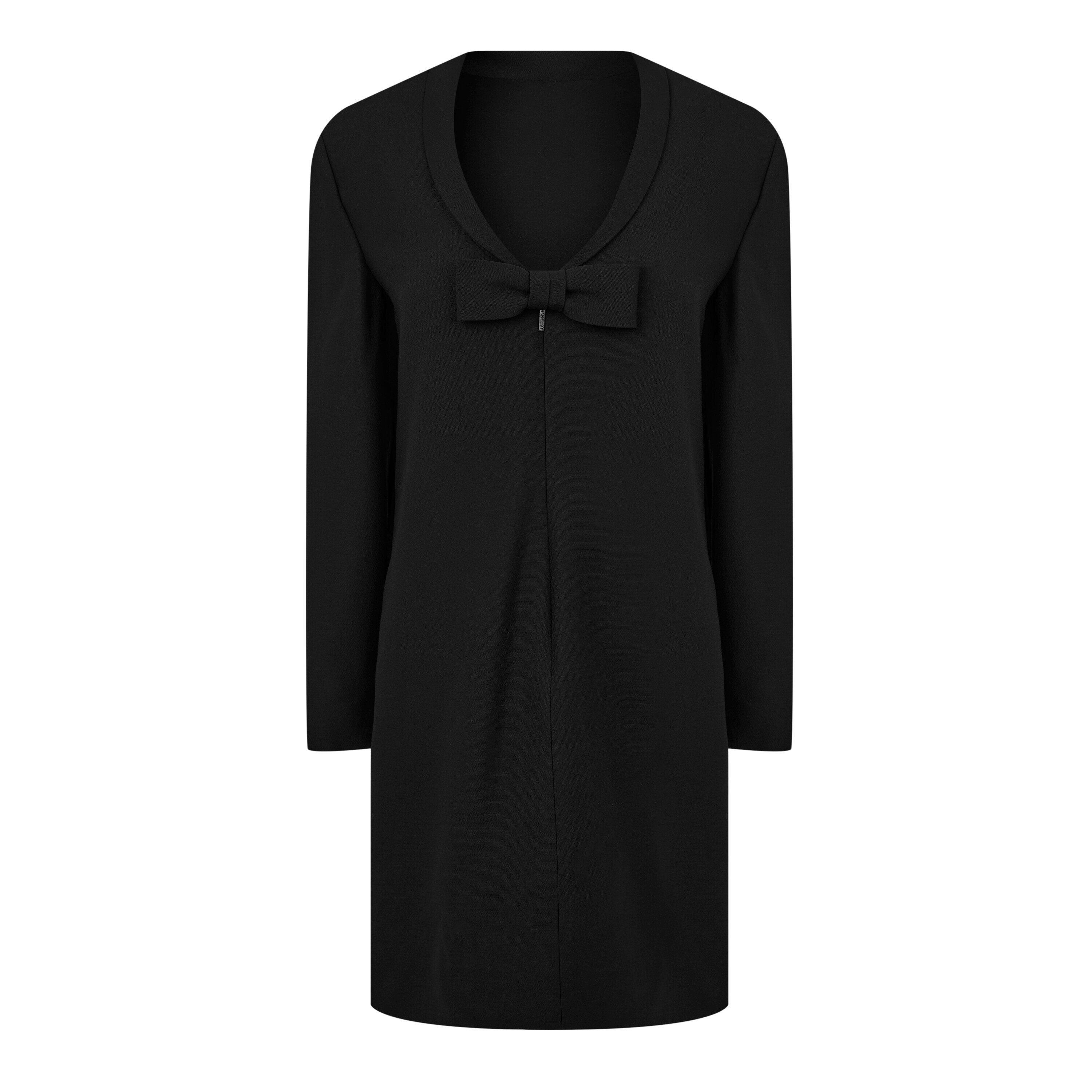 Black - Valentino - Bow Back Mini Dress - 6