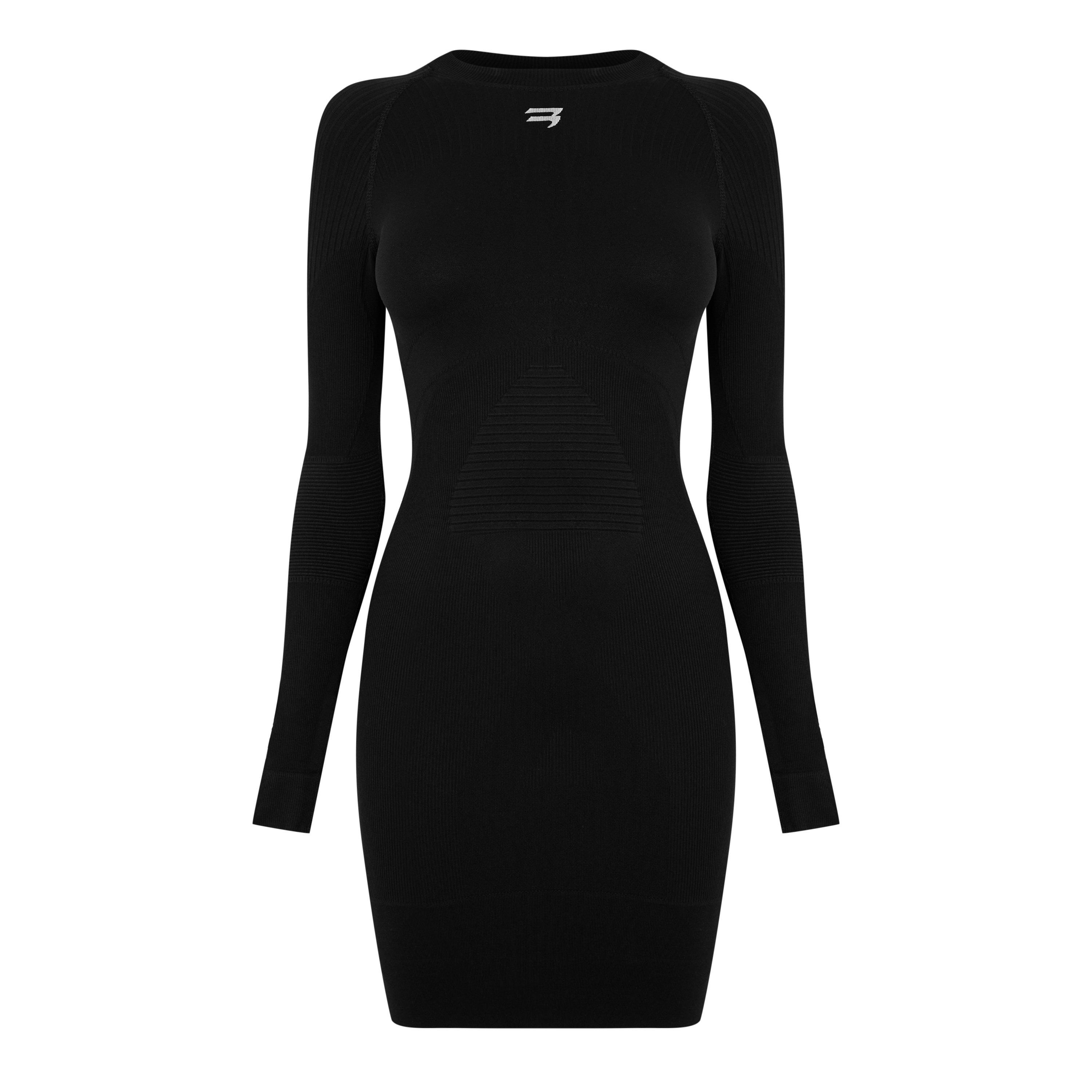 Black - Balenciaga - Women's Bal Energy Mini Dress - 5