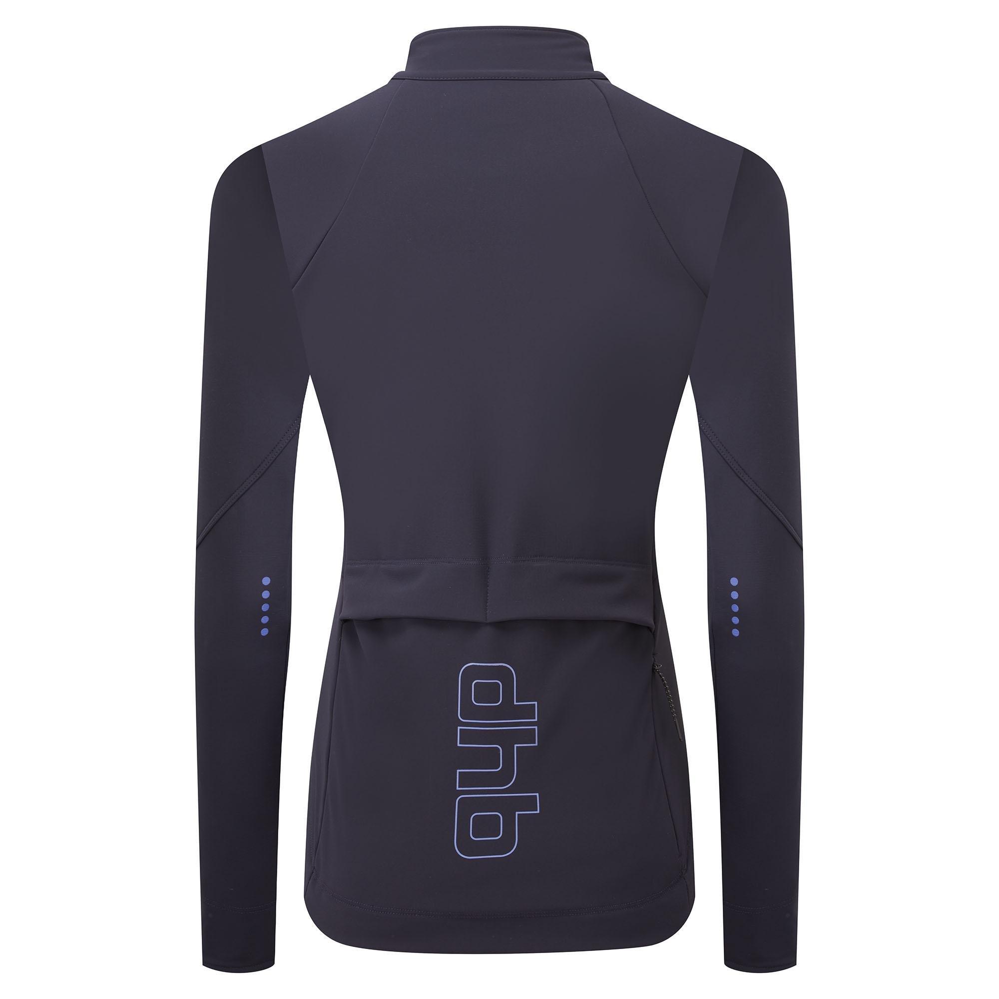 Blauw - Dhb - Aeron All Winter Funnel Neck Long Sleeve Slim Fit Softshell Jacket - 2