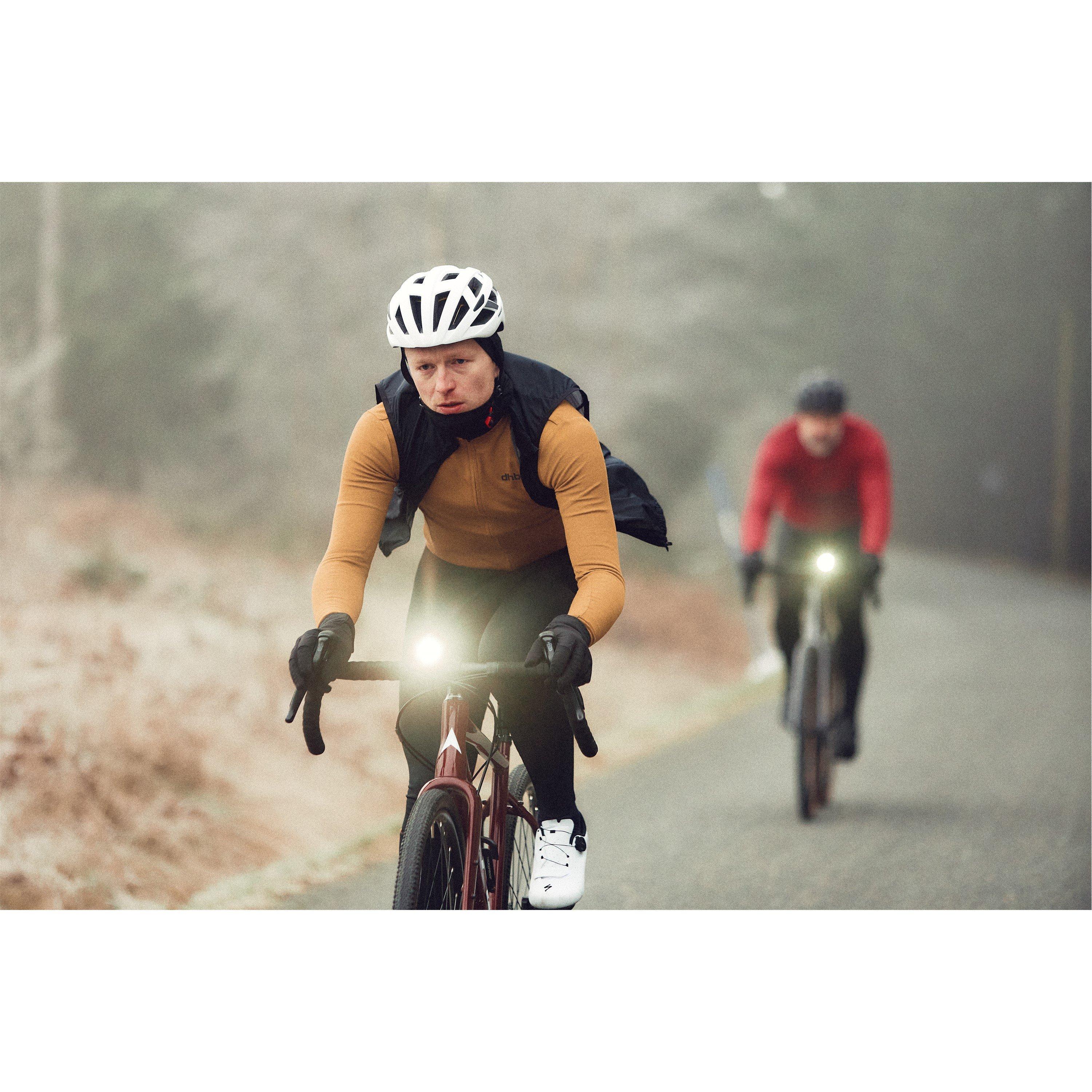 Golden Brown - Dhb - DHB Aeron Merino Long Sleeve Jersey  Mens 2.0 - 8