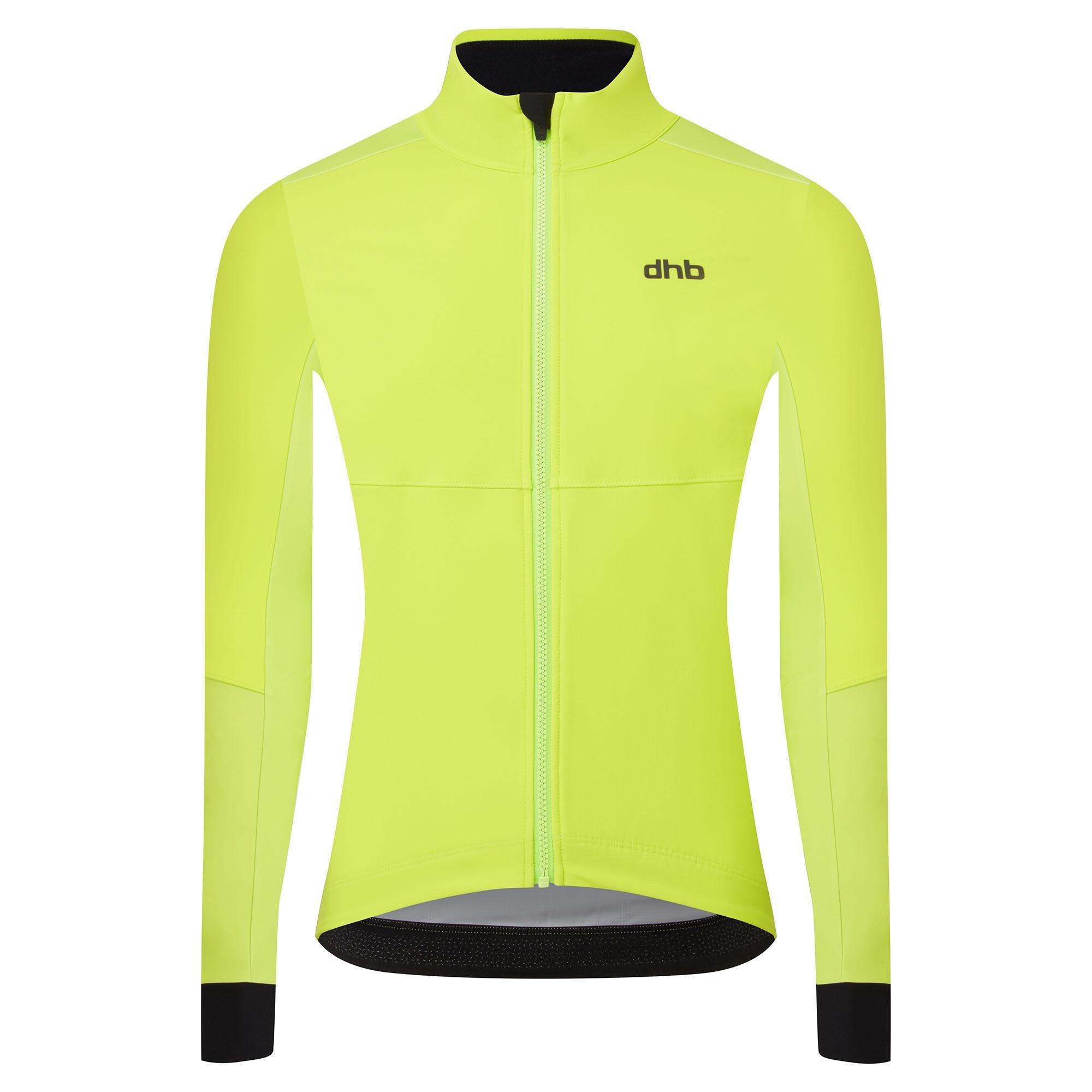 Acid Lime - Dhb - Men's Aeron 2.0 Cycling Wind-Resistant Breathable Softshell Jacket - 1