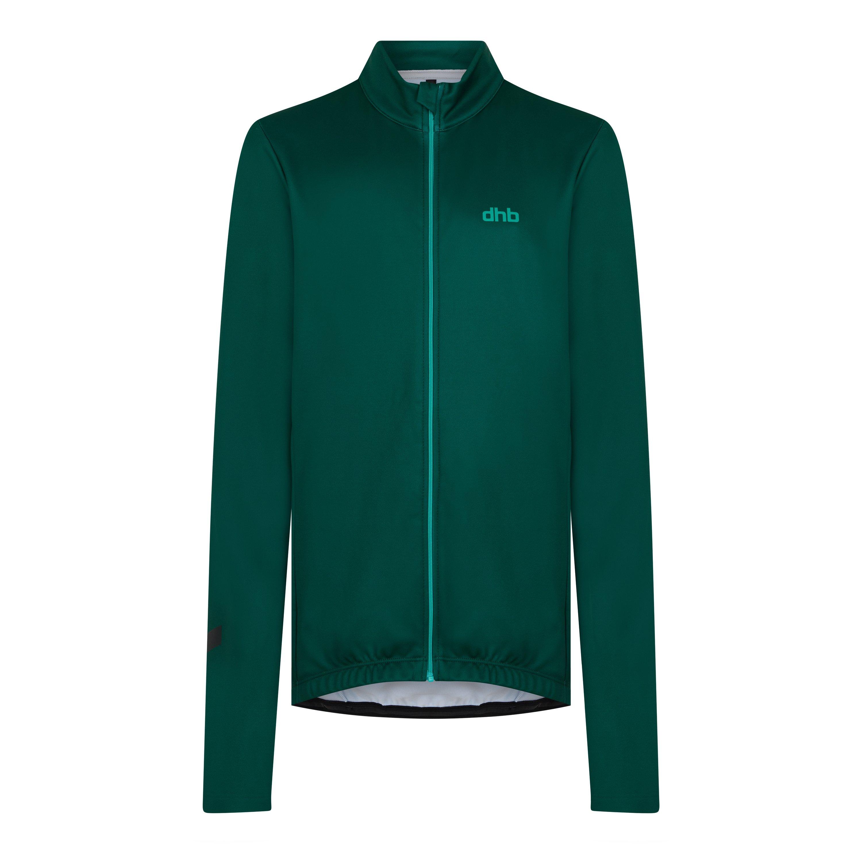 Dhb Men's Blok Classic Long Sleeve Jersey - Forest Biome - X Small