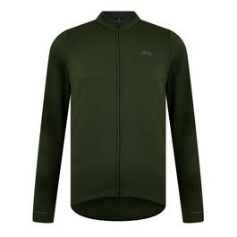 Dhb foliage-print fleece jacket