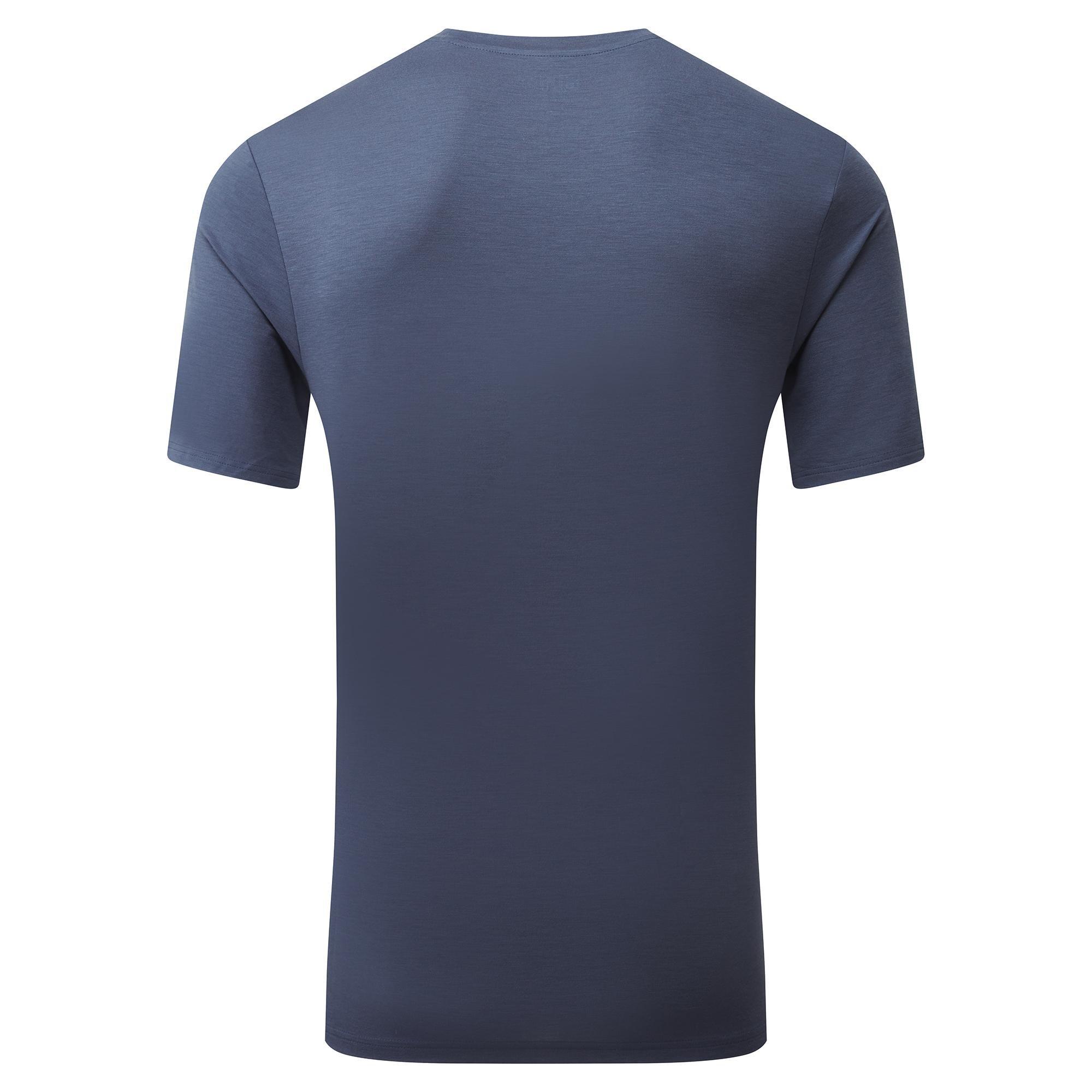 Raspoloženje indigo - Dhb - dhb Trail Men's DriRelease Short Sleeve Tee - 2